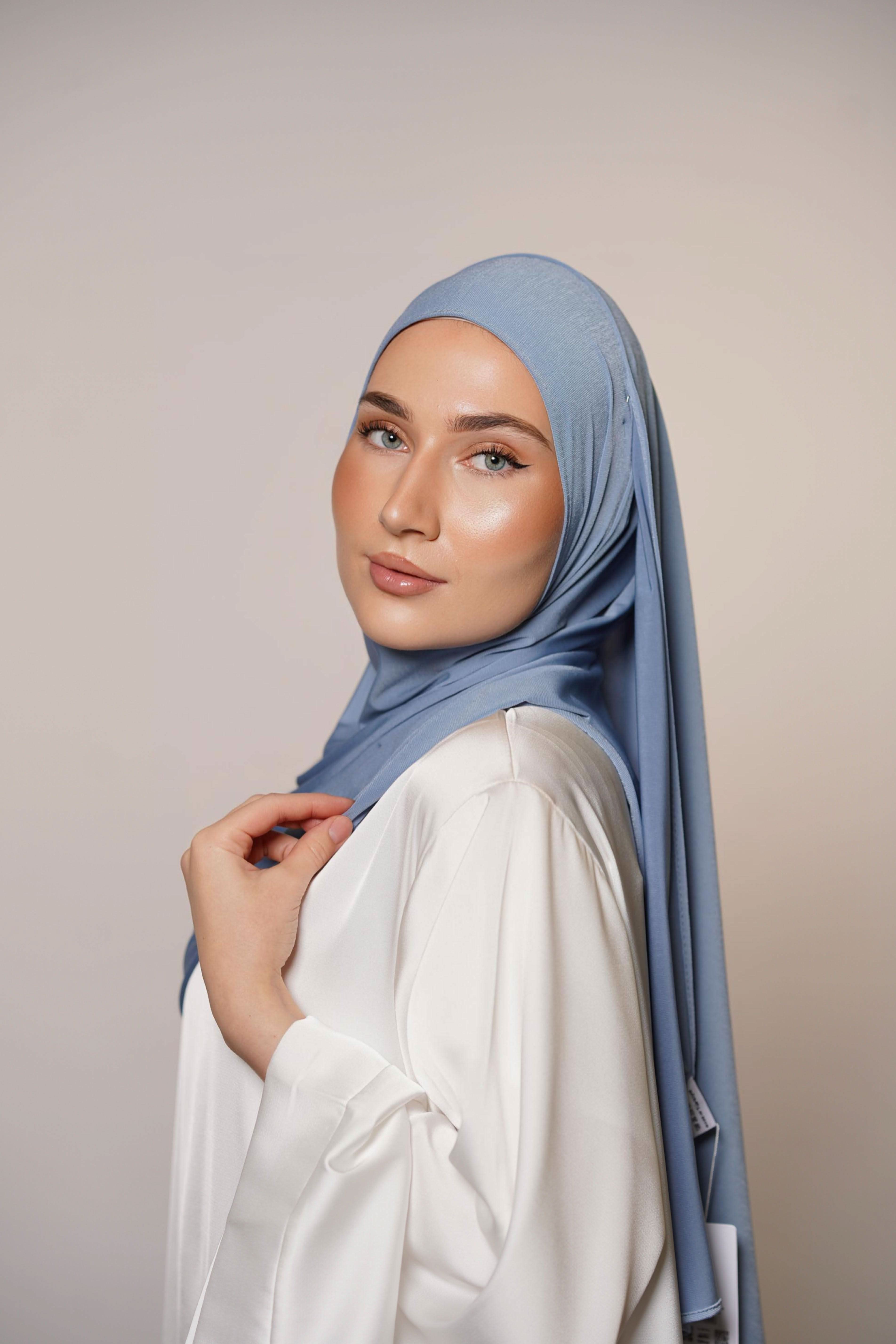 Satin Premium Jersey - ocean - Losyana.Shop