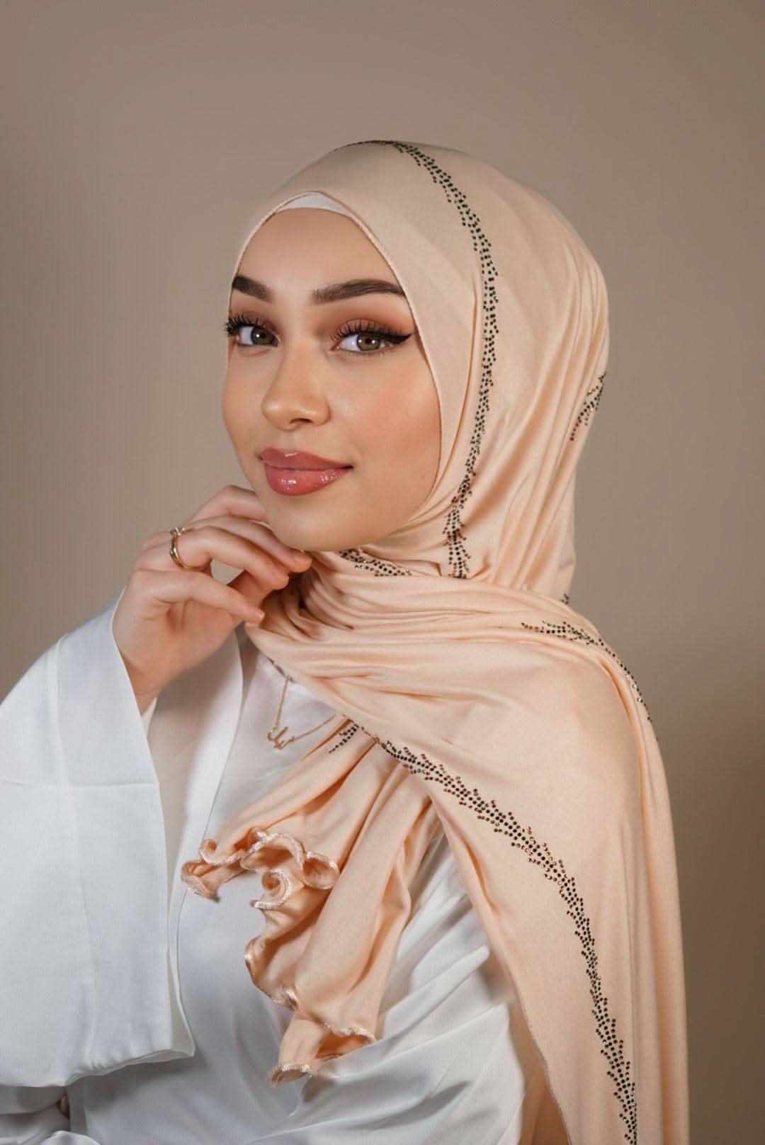 Diamond Jersey 1 - light peach - Losyana.Shop