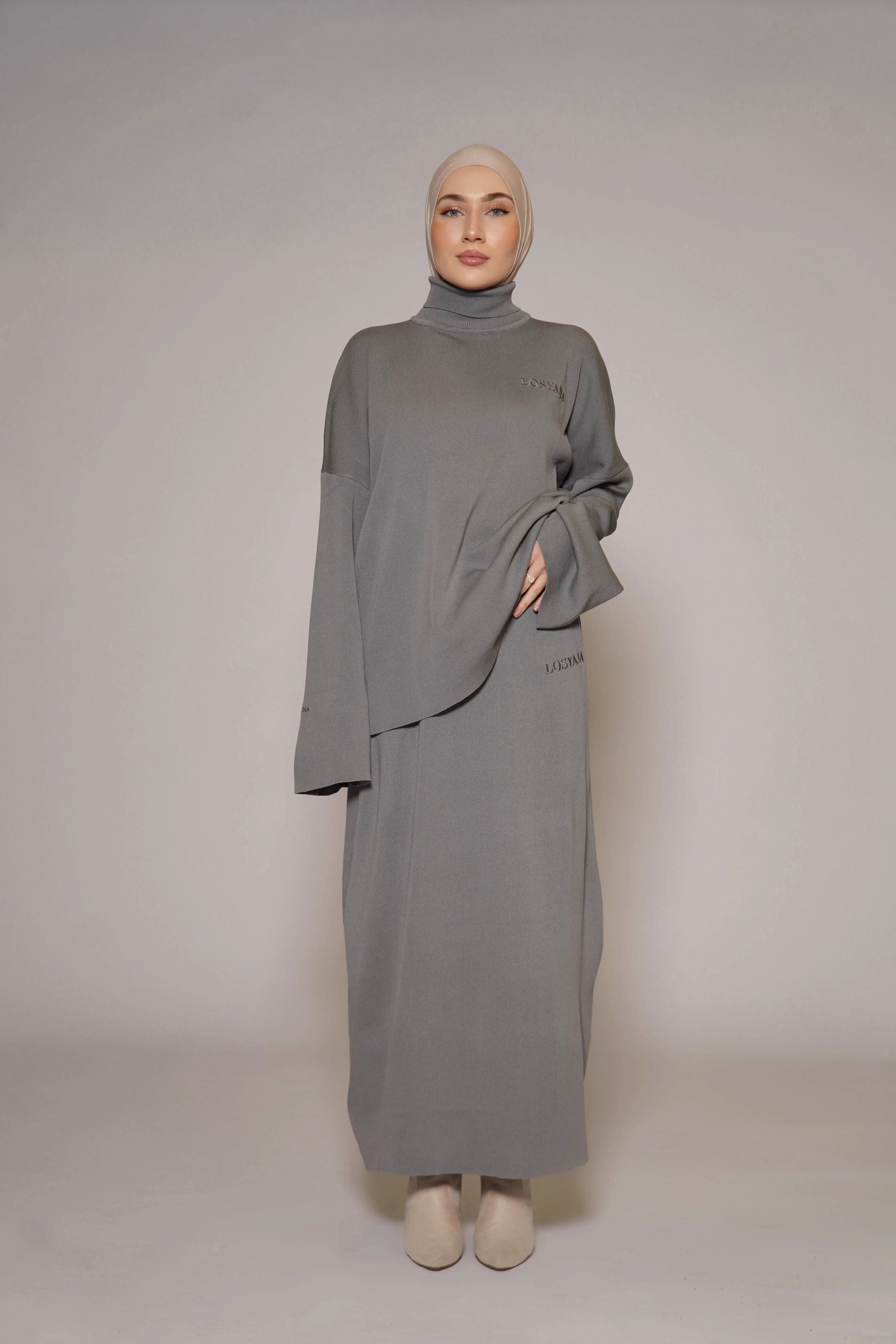 Luxury Cotton Set - Grey - Losyana.Shop