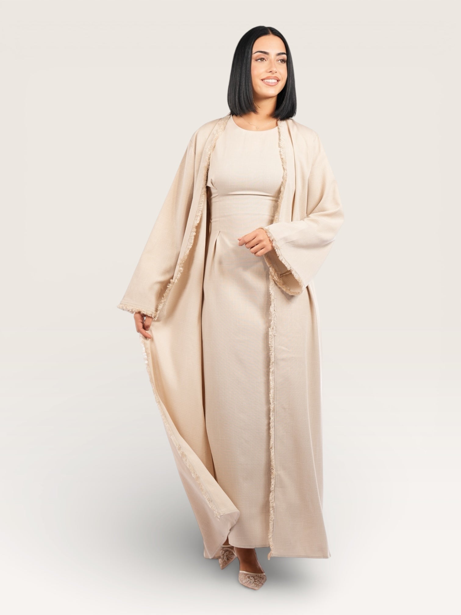 corset et kimono vienna - beige