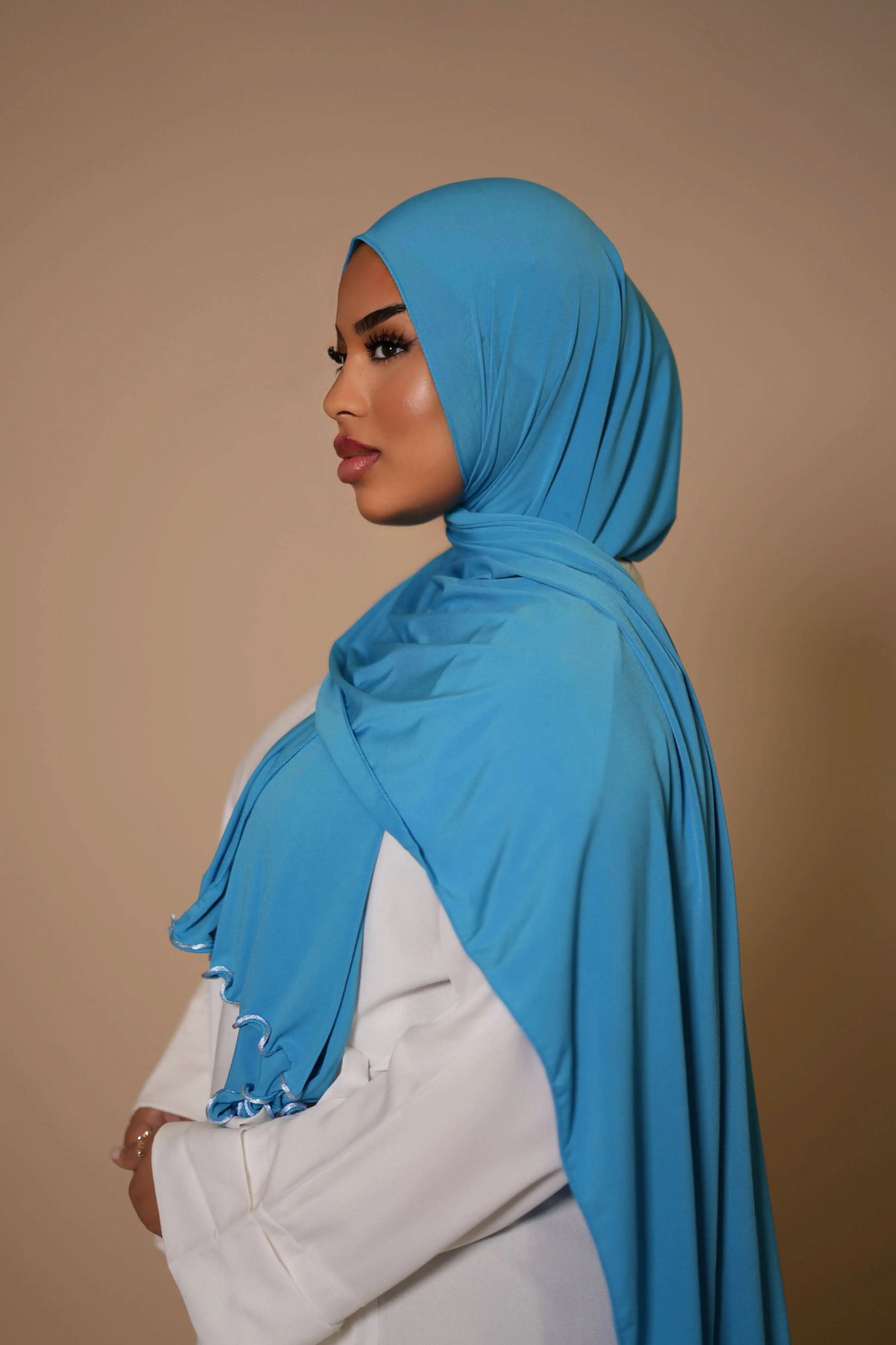 Premium Jersey Line - cyan blue - Losyana.Shop
