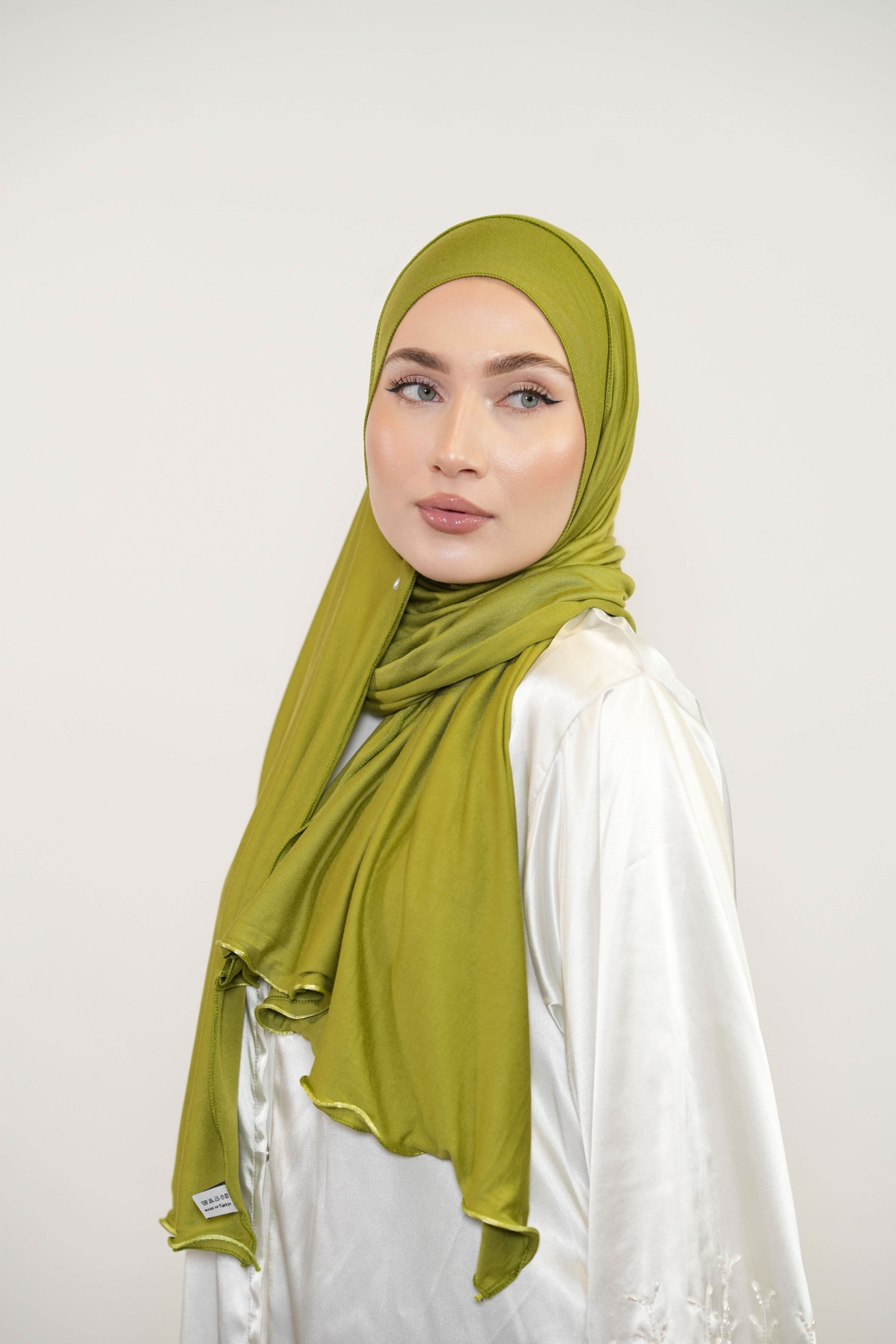 Jersey Line - poison green - Losyana.Shop