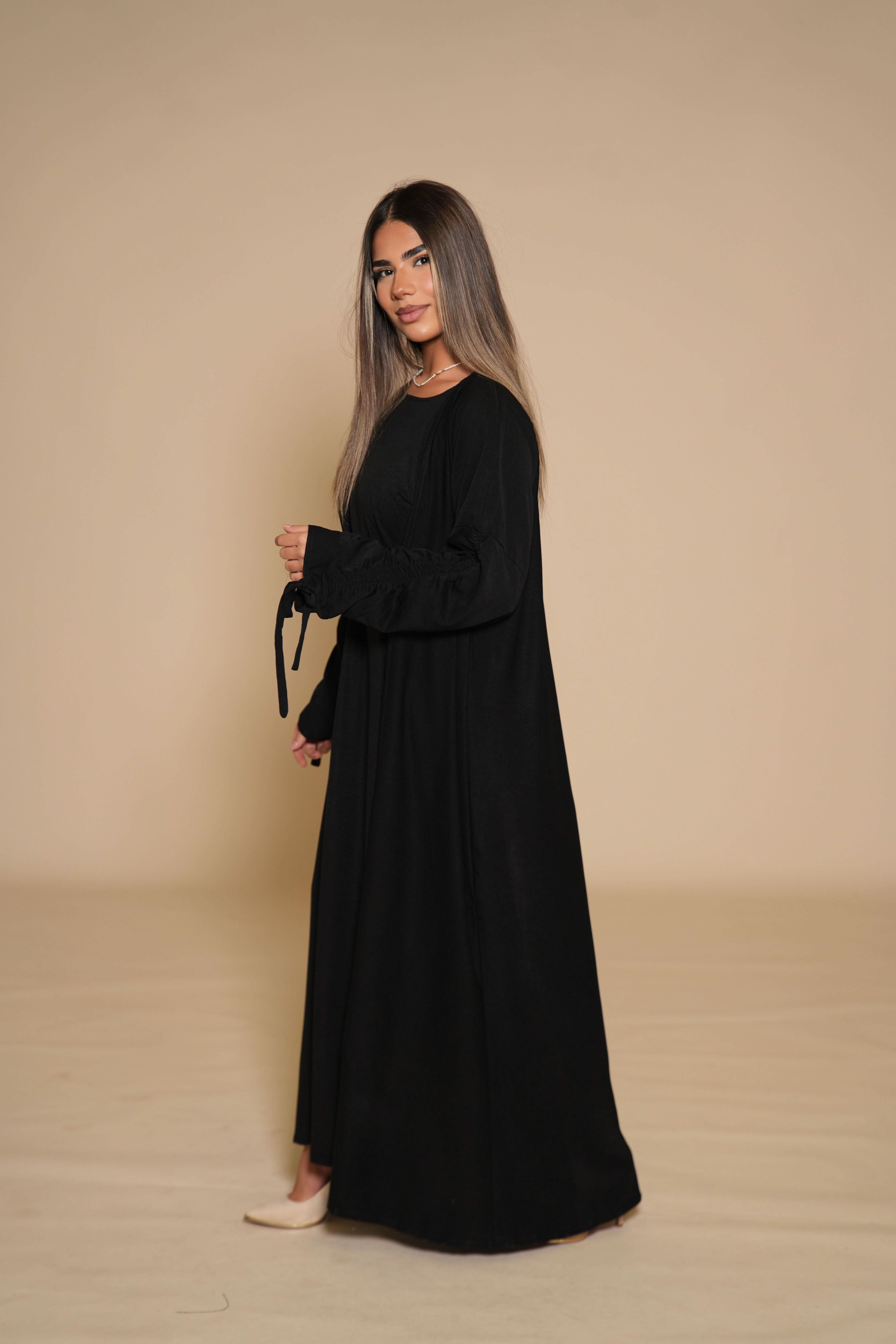 Abaya Set - black - Losyana.Shop