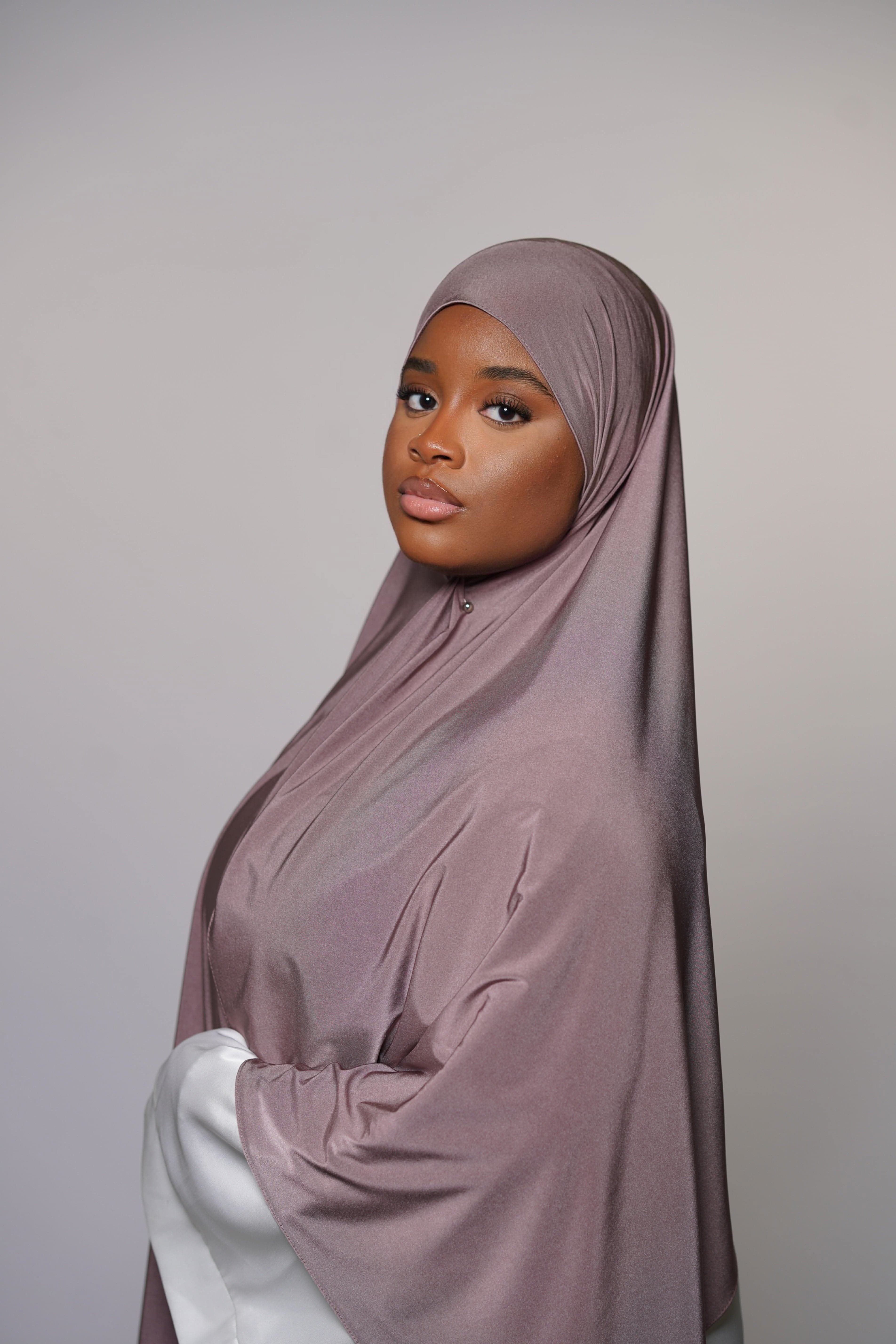 Satin Premium Jersey - mauve - Losyana.Shop