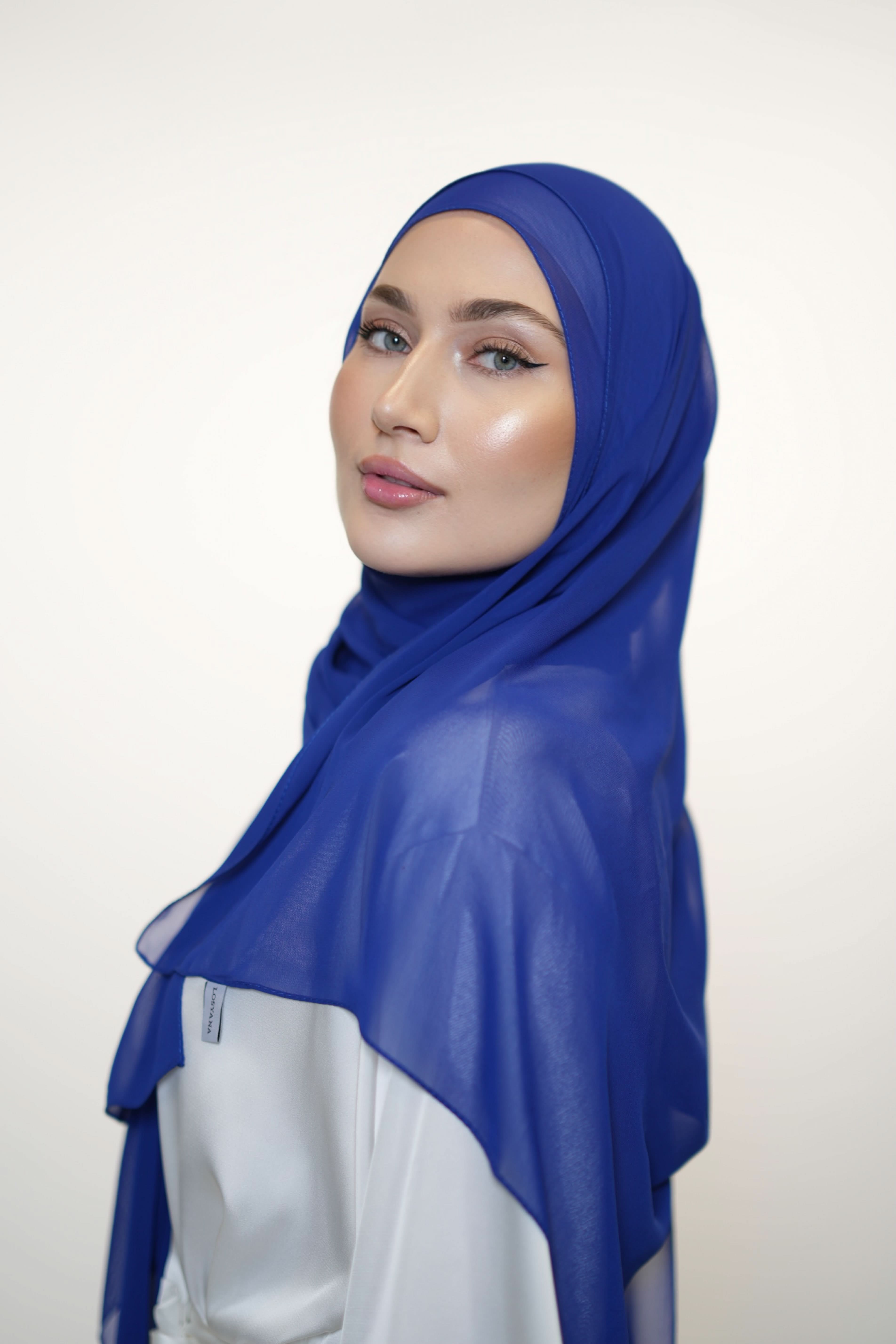 Chiffon - blue - Losyana.Shop