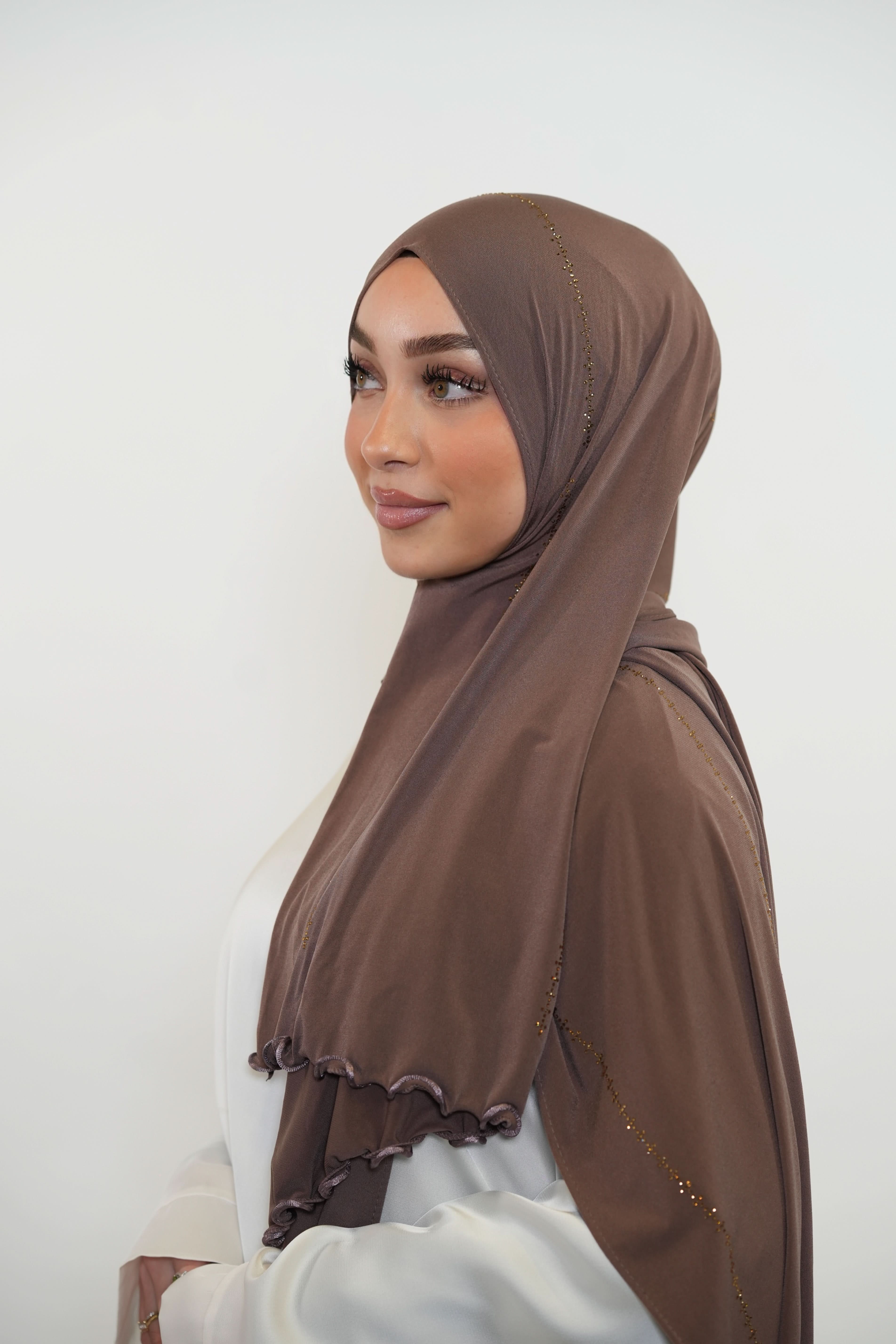 Diamond Premium Jersey 2 - coffee - Losyana.Shop