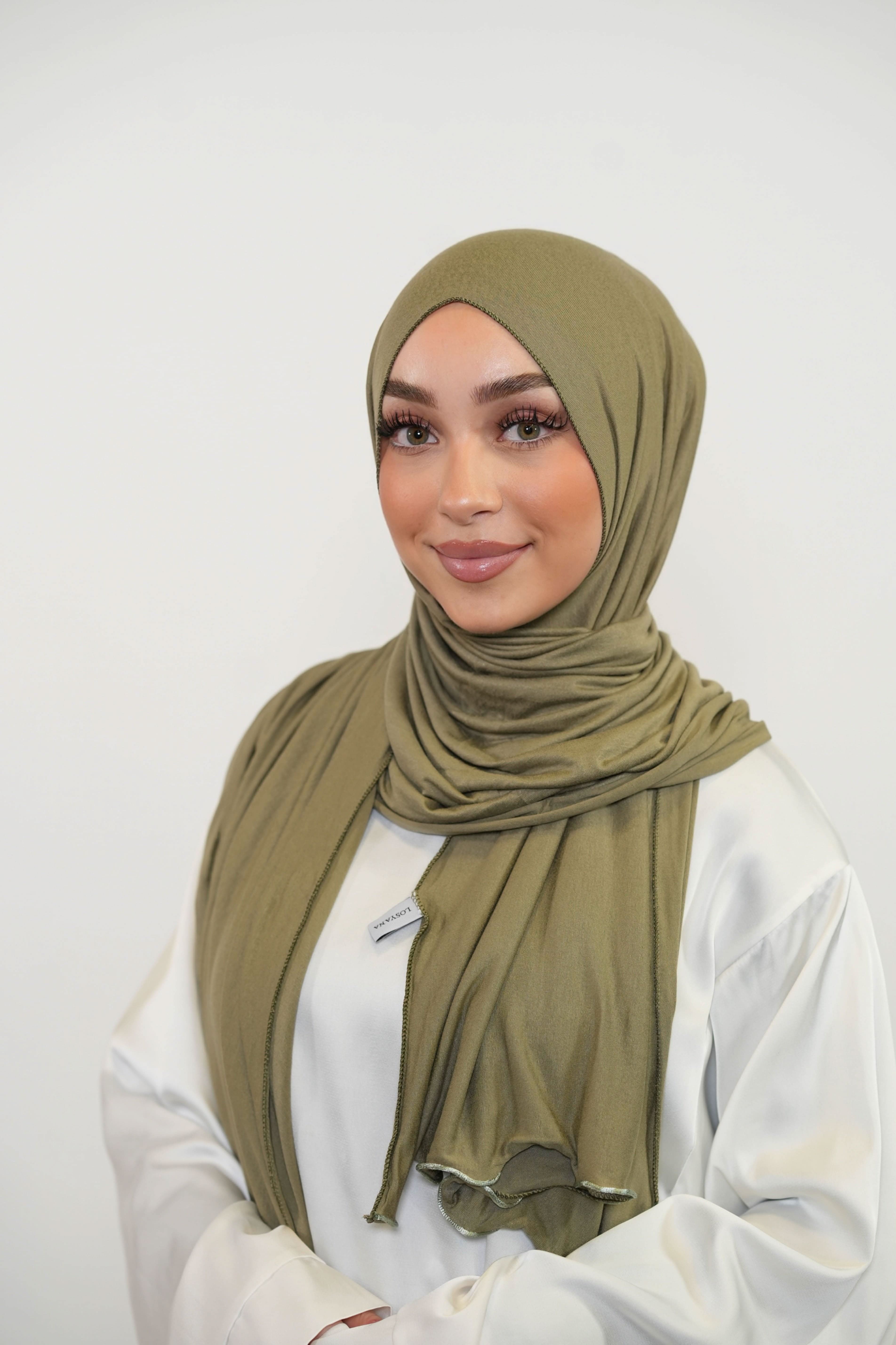 Jersey Line - khaki green - Losyana.Shop