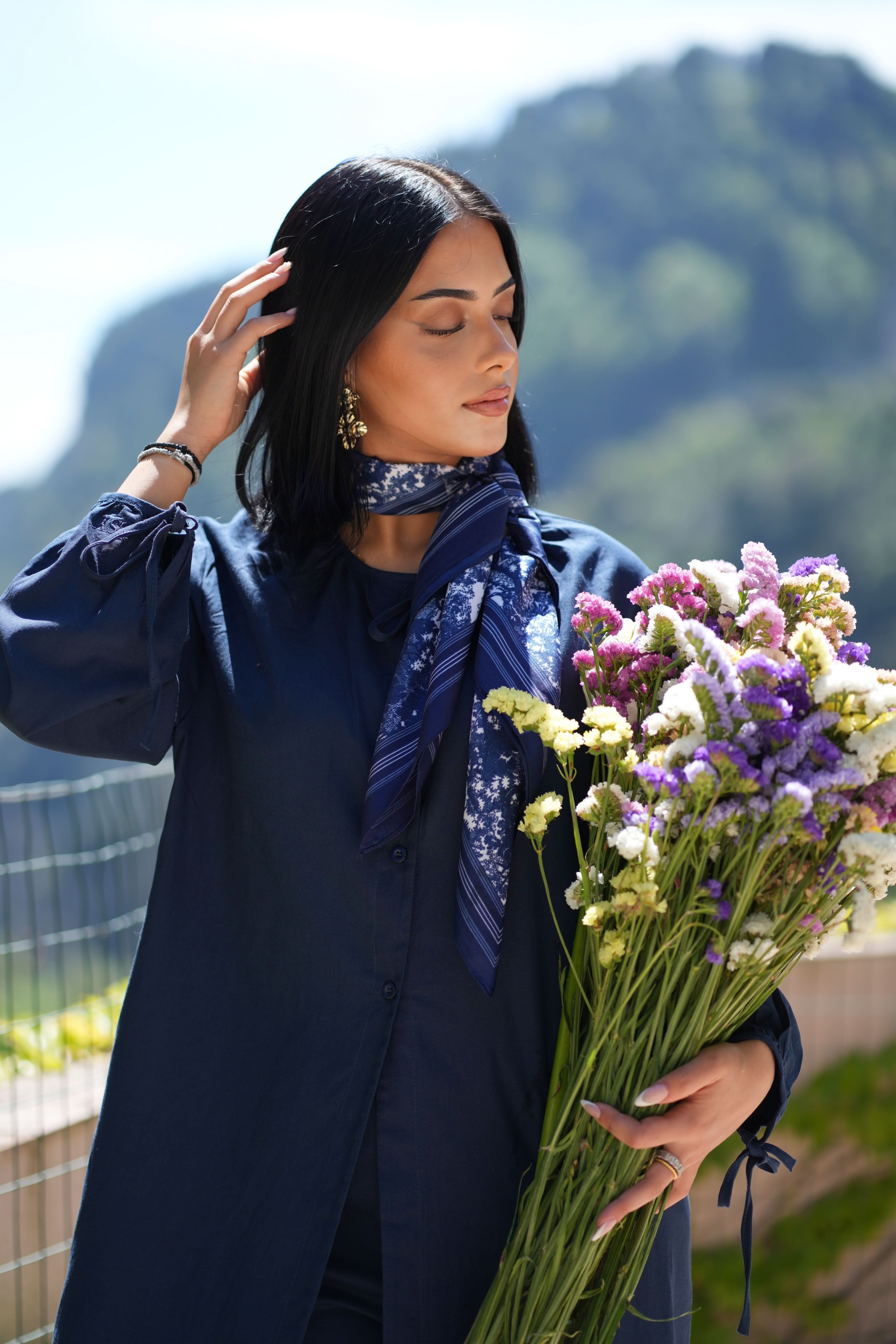 MEDITERRANEAN BREEZE SET - NAVY - Losyana.Shop