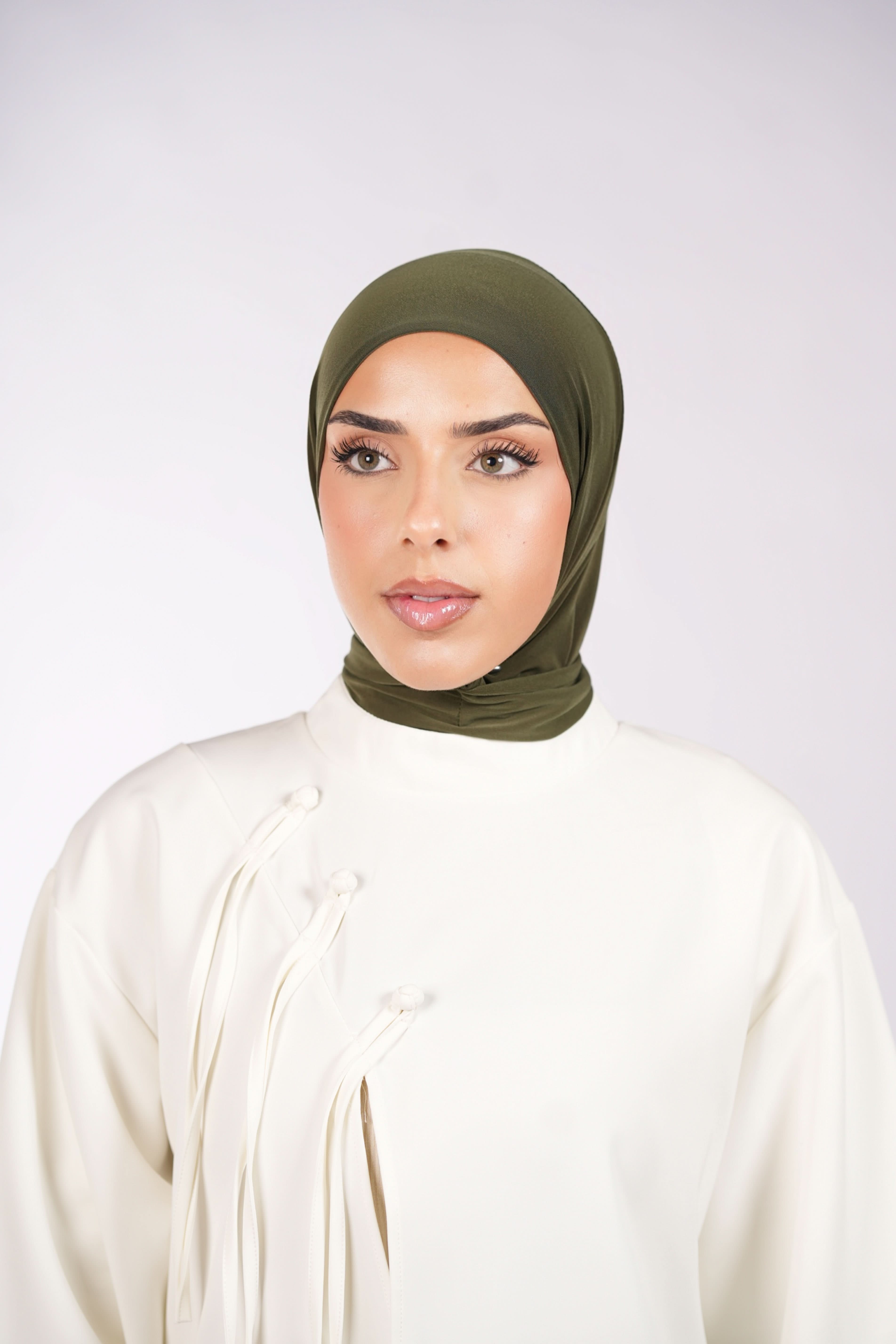 Instant Hijab - army green
