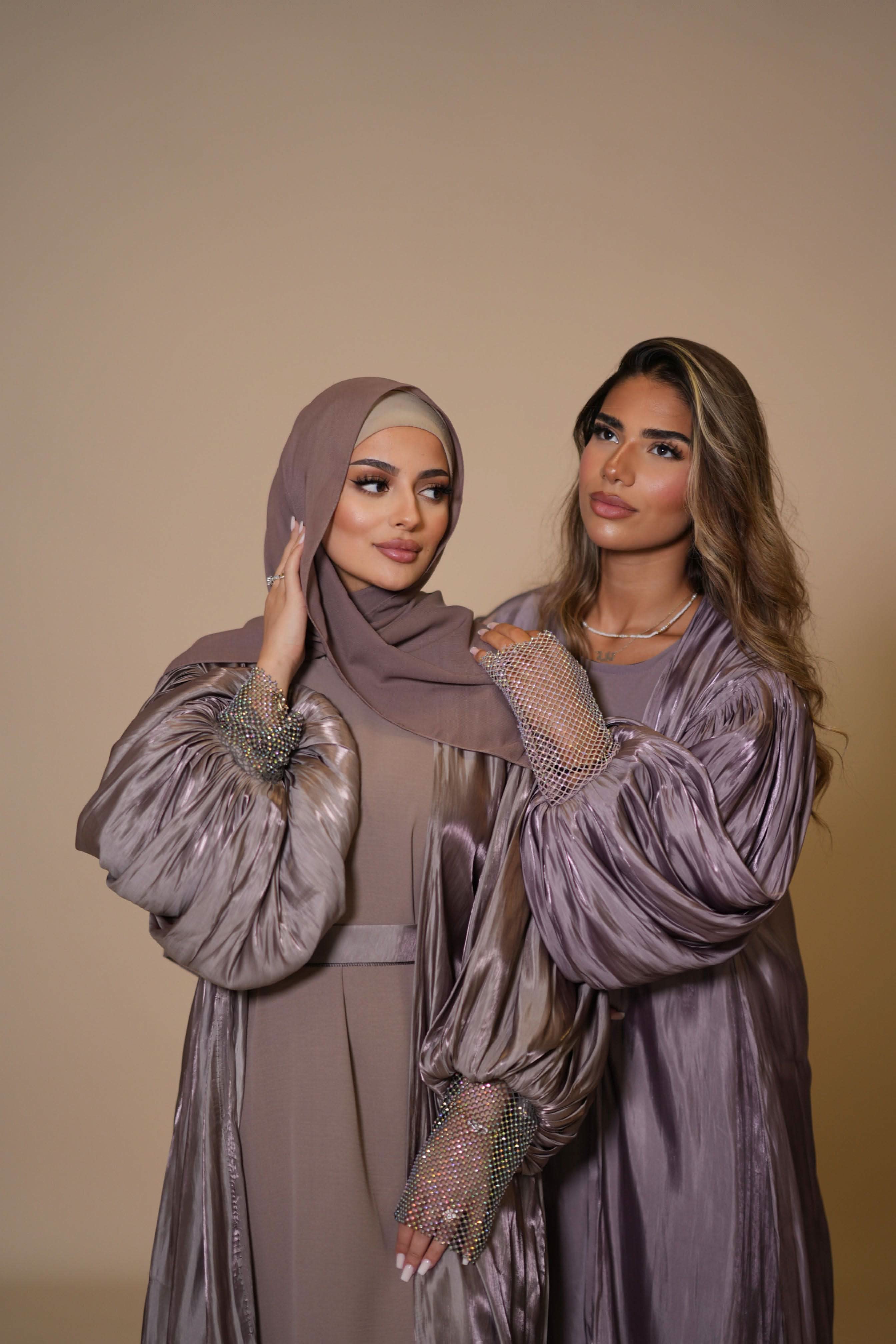 Dubai Abaya - mocca brown - Losyana.Shop