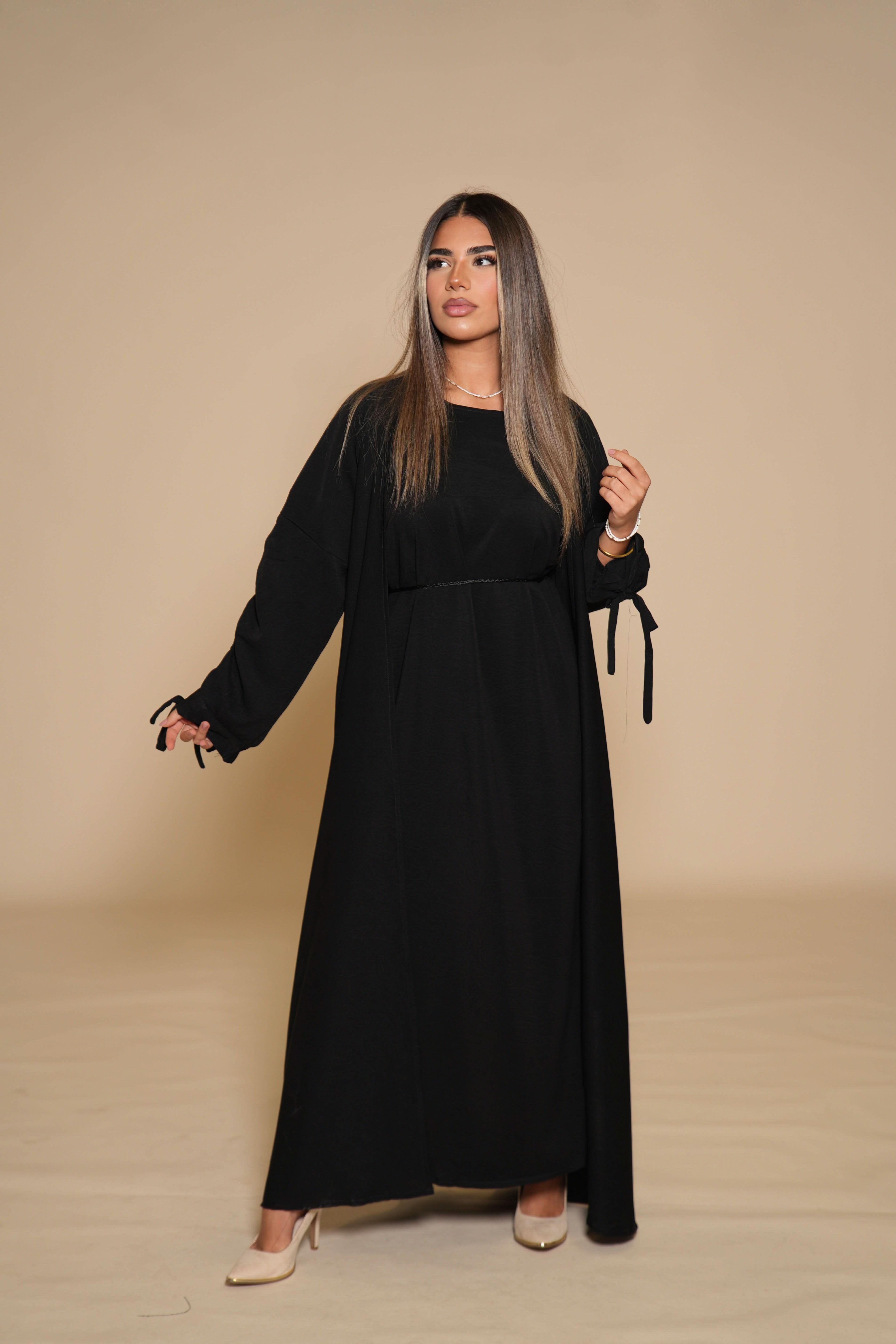 Abaya Set - black - Losyana.Shop