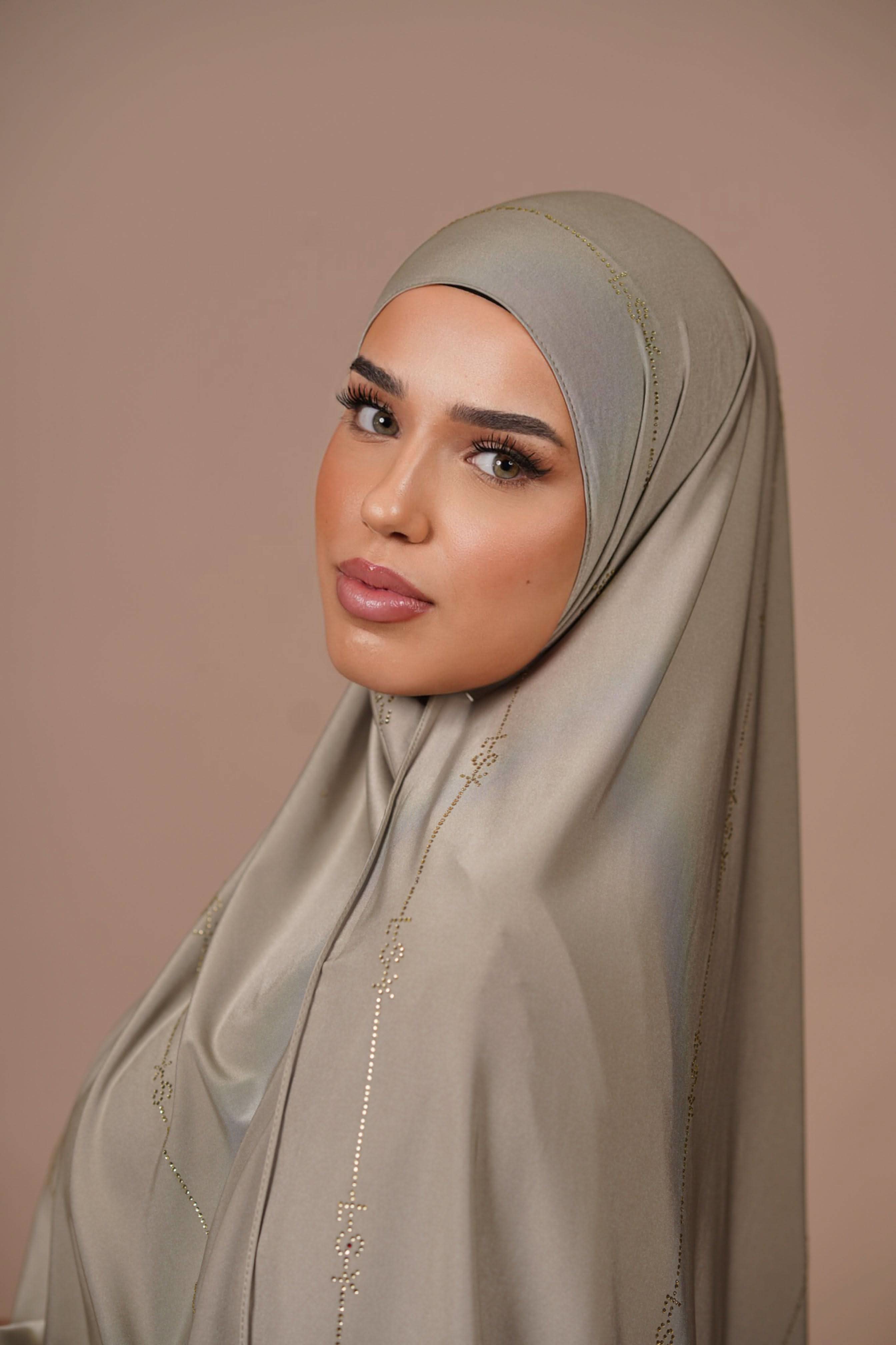 LSY Satin Premium Jersey - pistachio - Losyana.Shop