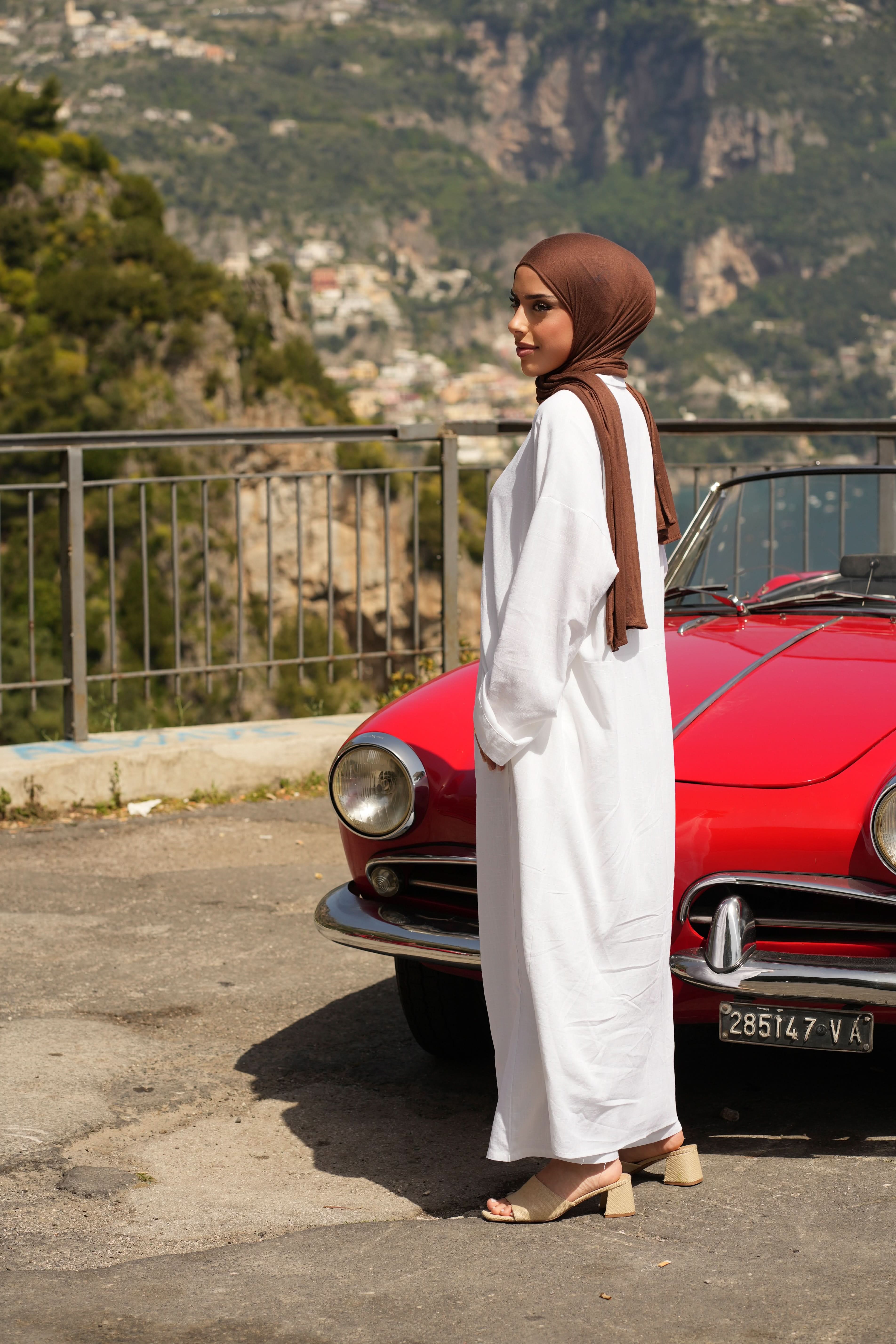 PALMA LINEN SET - WHITE - Losyana.Shop