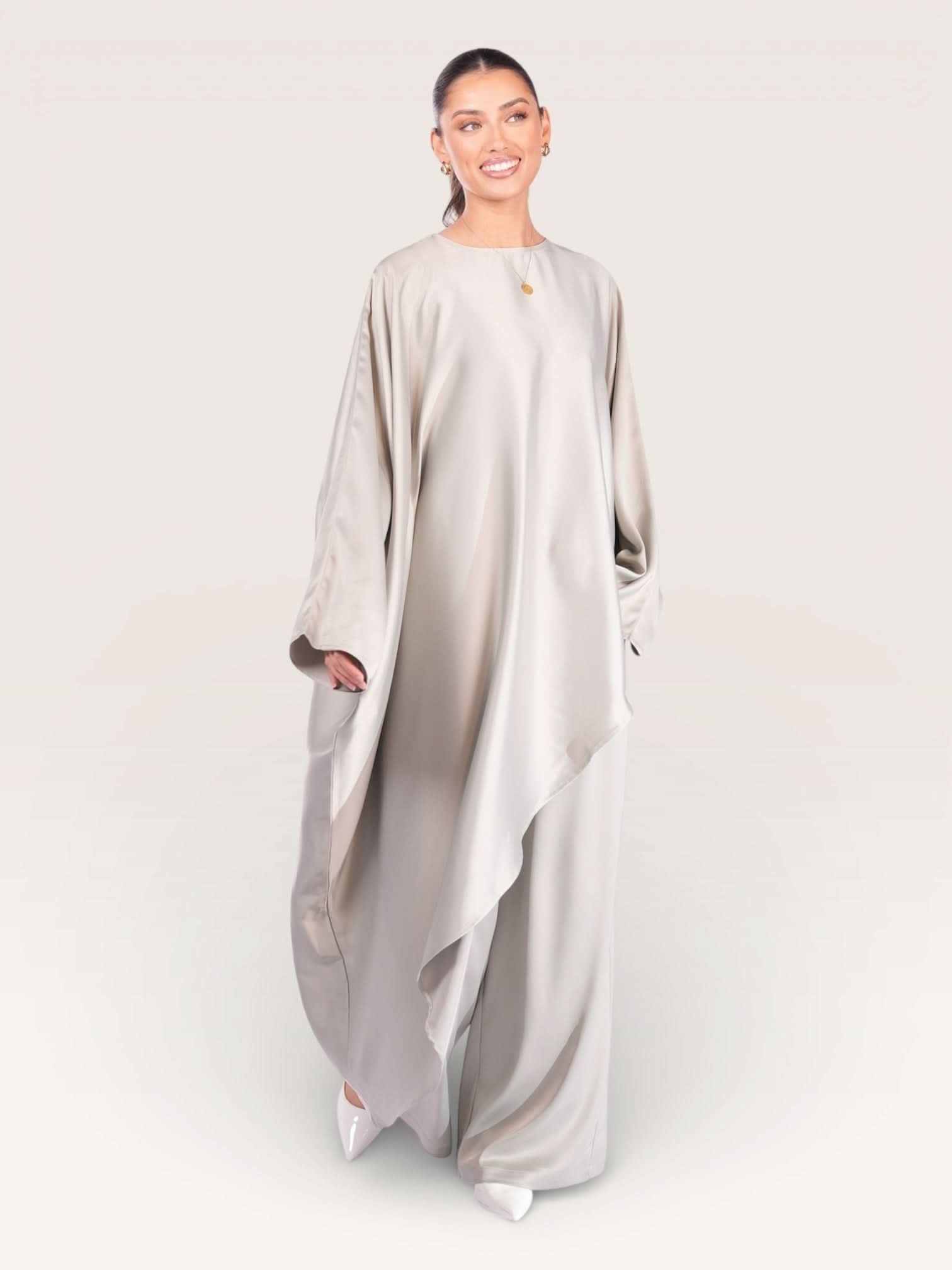 silk muse long version - pistachio