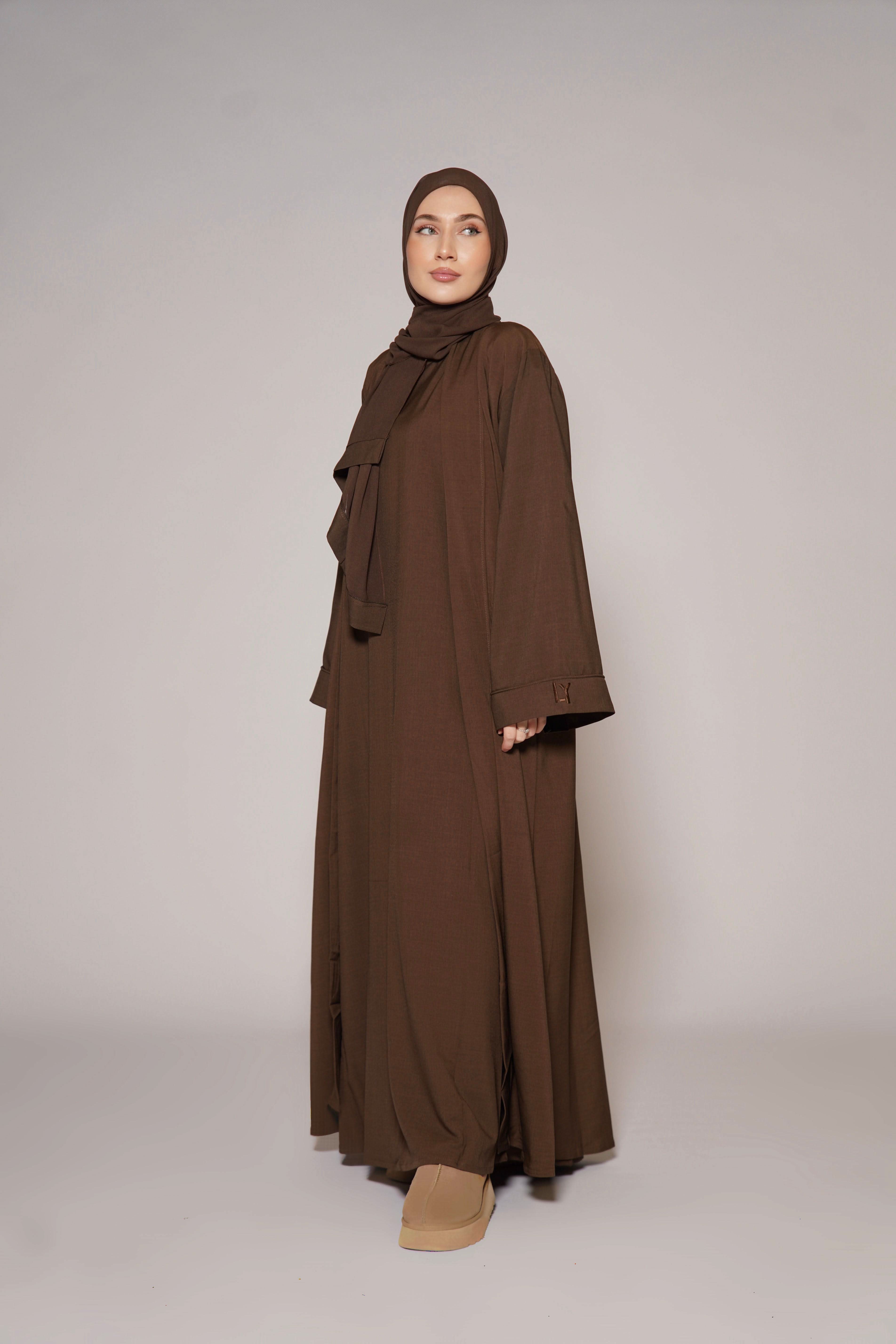 LY Linen Set - brown sugar - Losyana.Shop