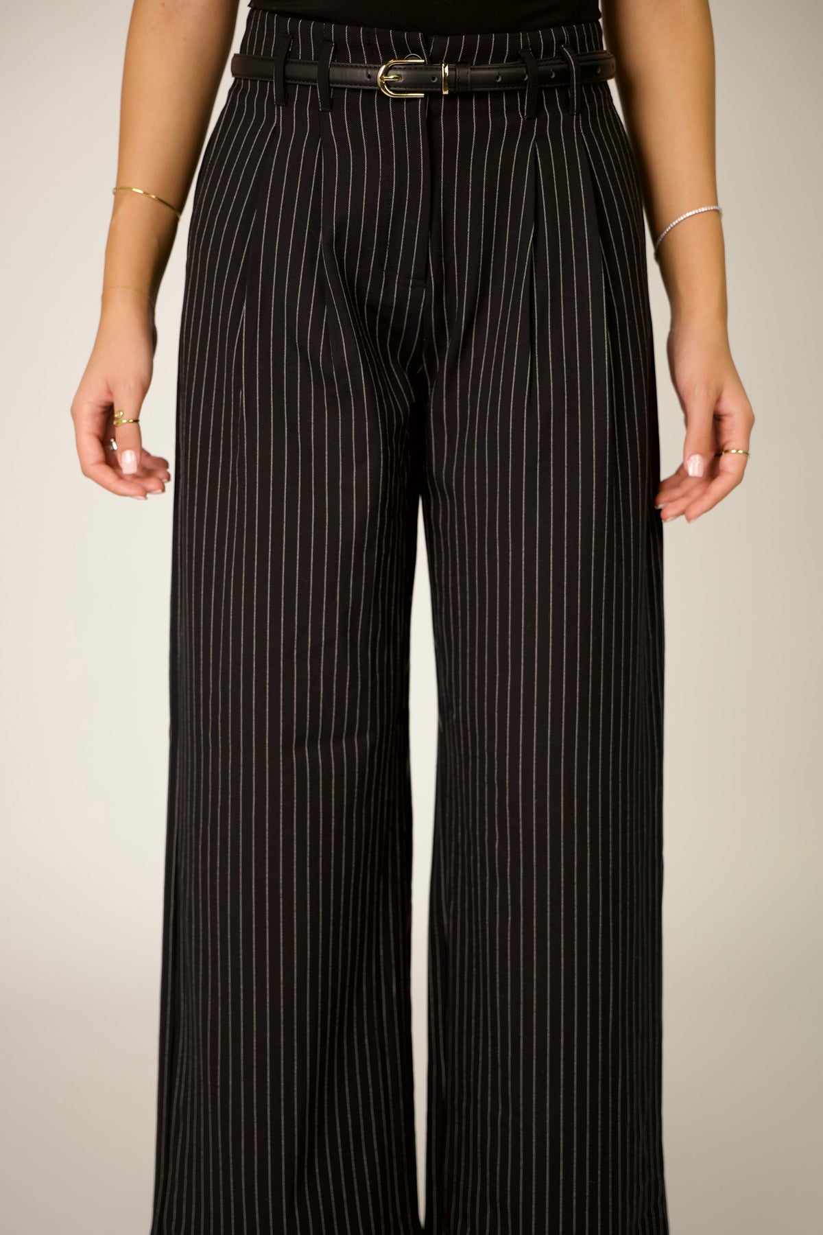 Nadelstreifen Hose