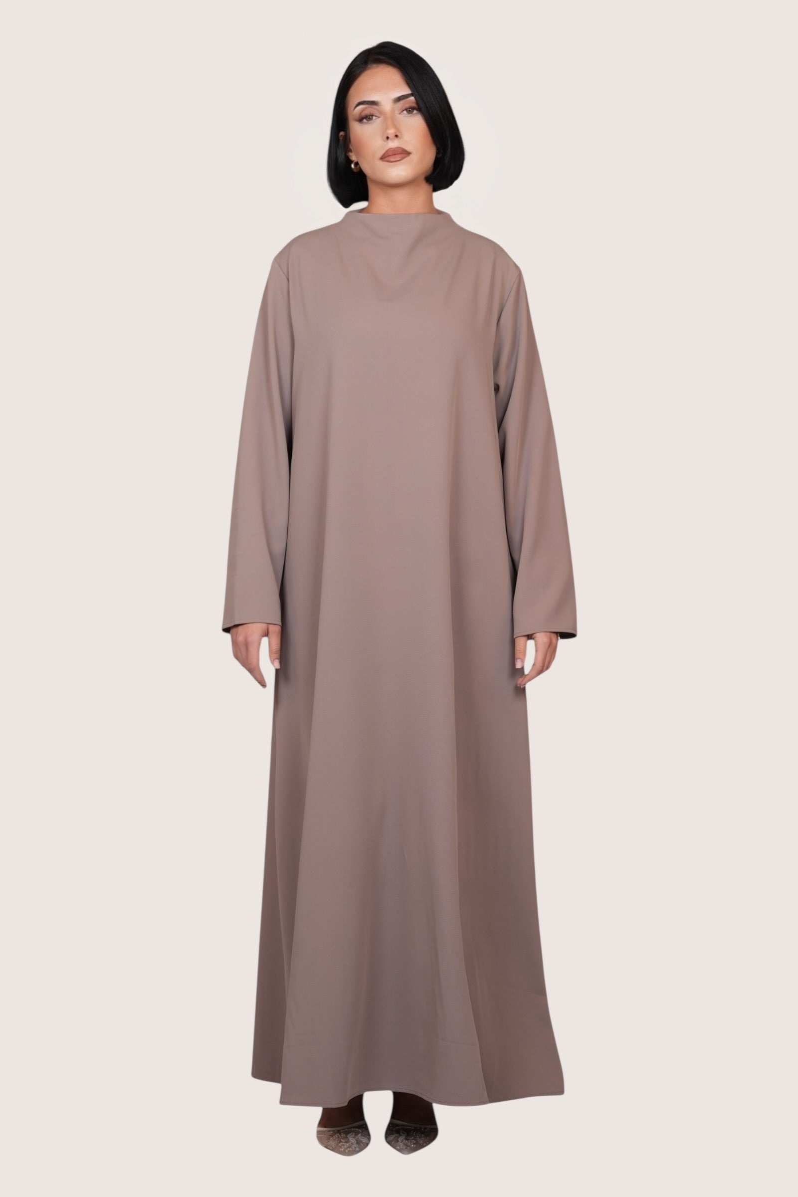 kimono abaya - stone