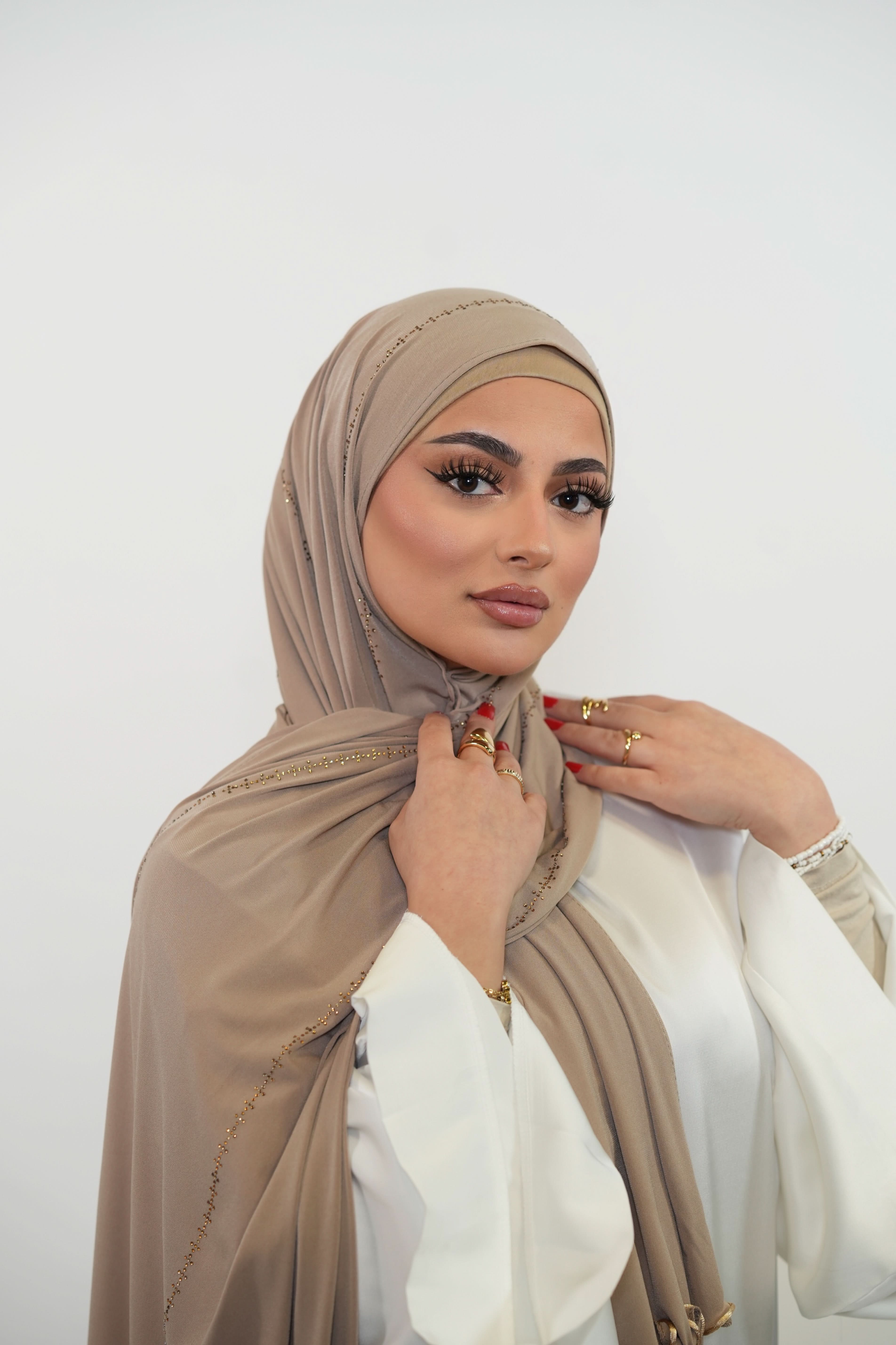 Diamond Premium Jersey 2 - dark beige - Losyana.Shop