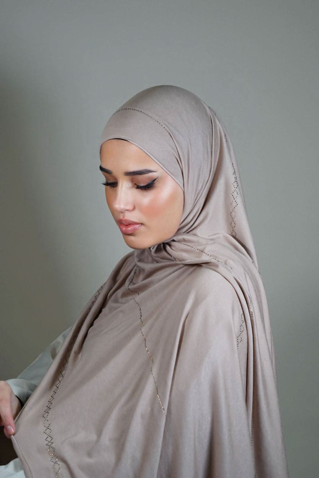 Diamond Jersey 3 - dark beige - Losyana.Shop