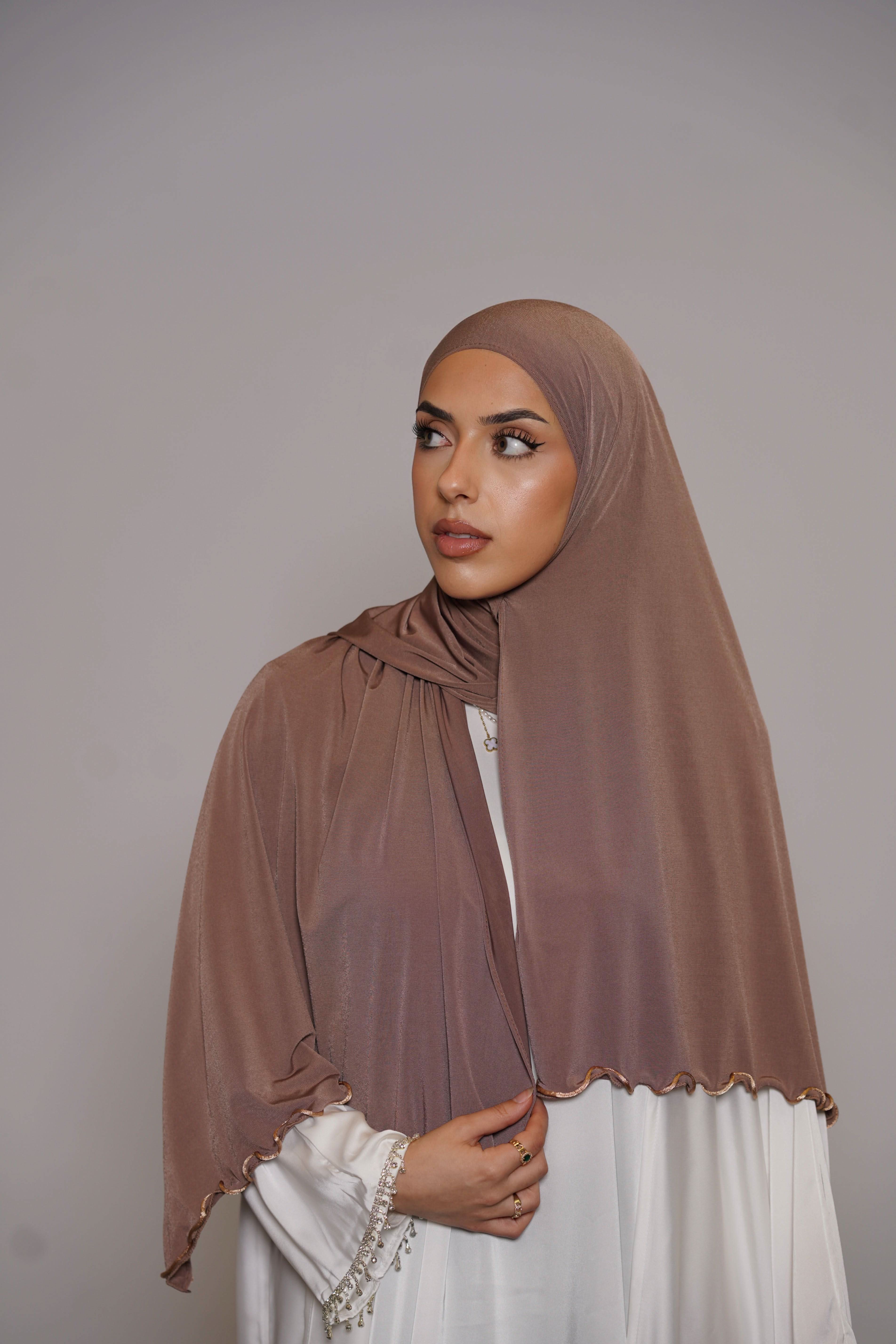 Premium Jersey Line - nude brown - Losyana.Shop