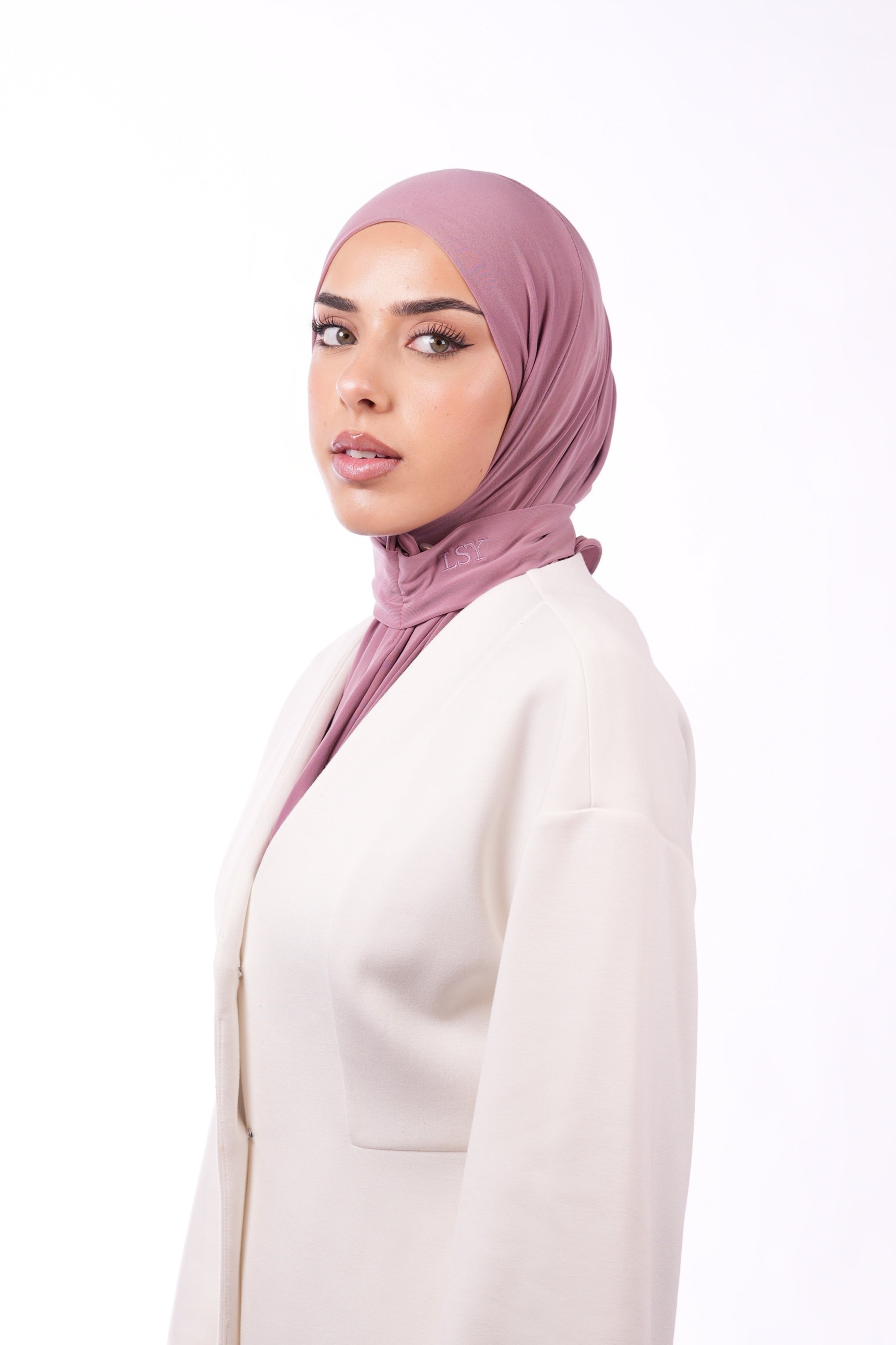 Instant Hijab - dusty rose