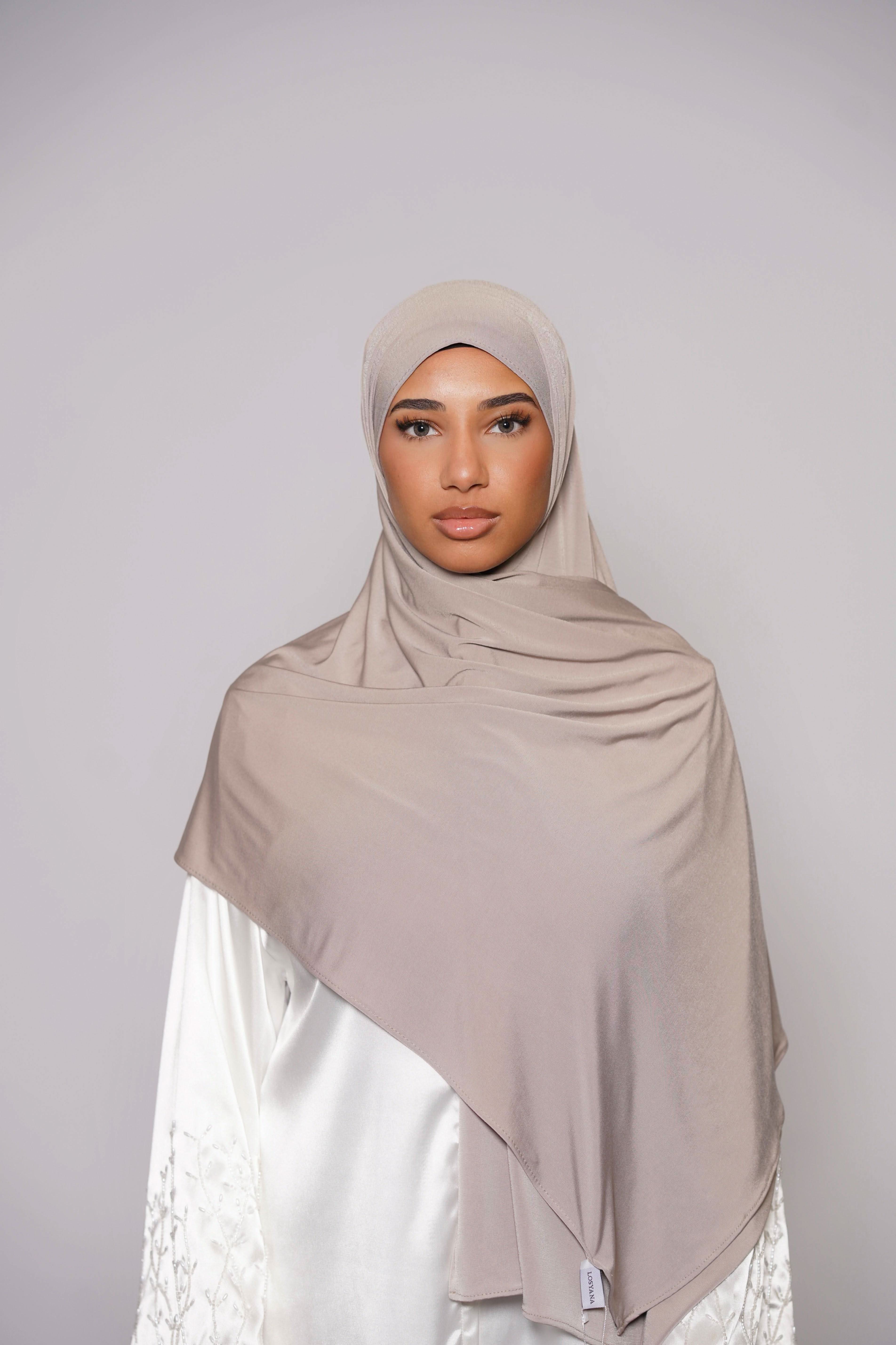 Satin Premium Jersey - ashy beige - Losyana.Shop