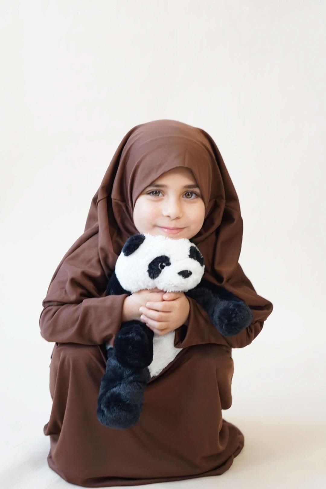 Kinder Gebetskleidung Jersey - Brown - Losyana.Shop