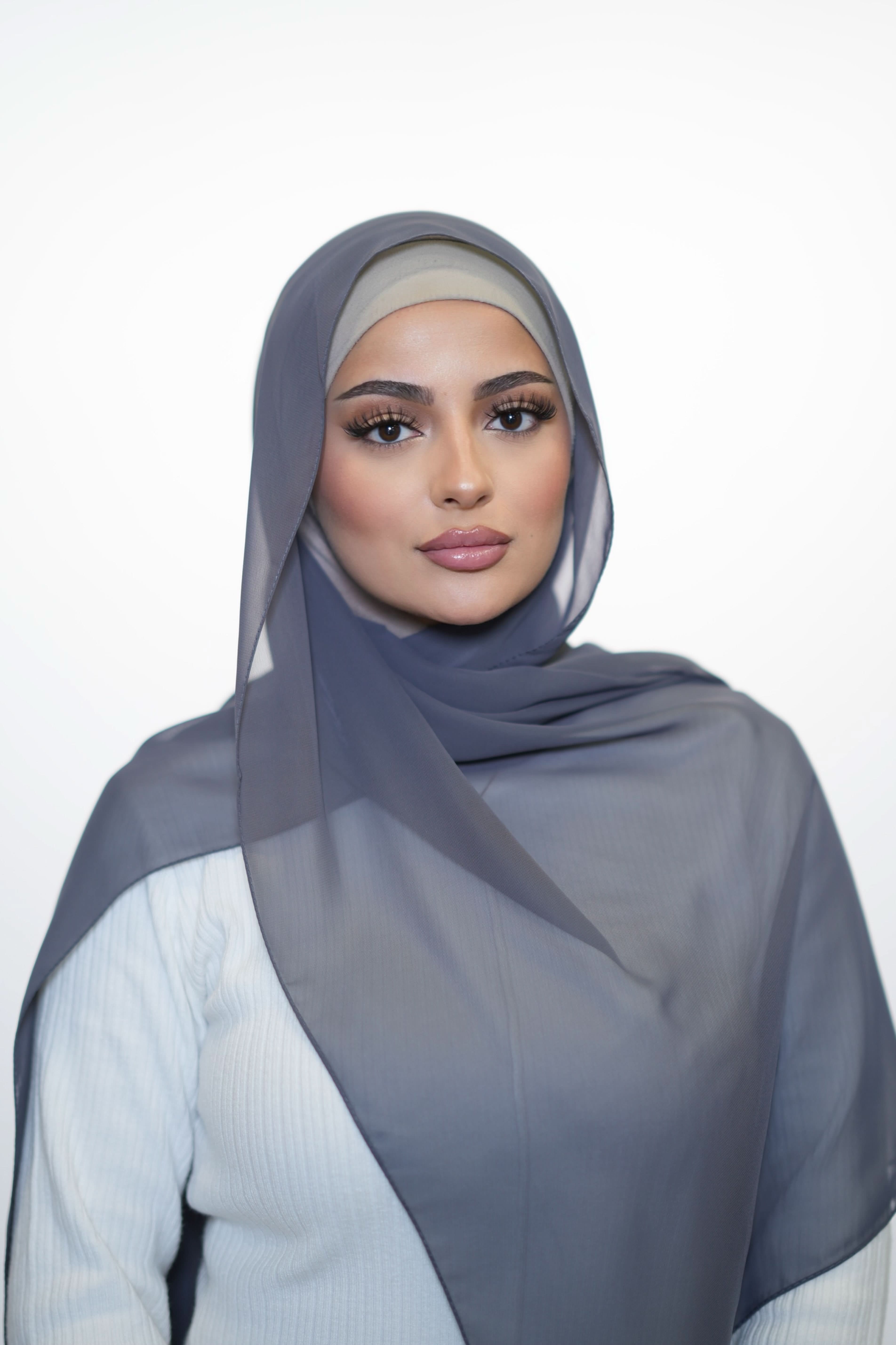 Chiffon - dark grey - Losyana.Shop