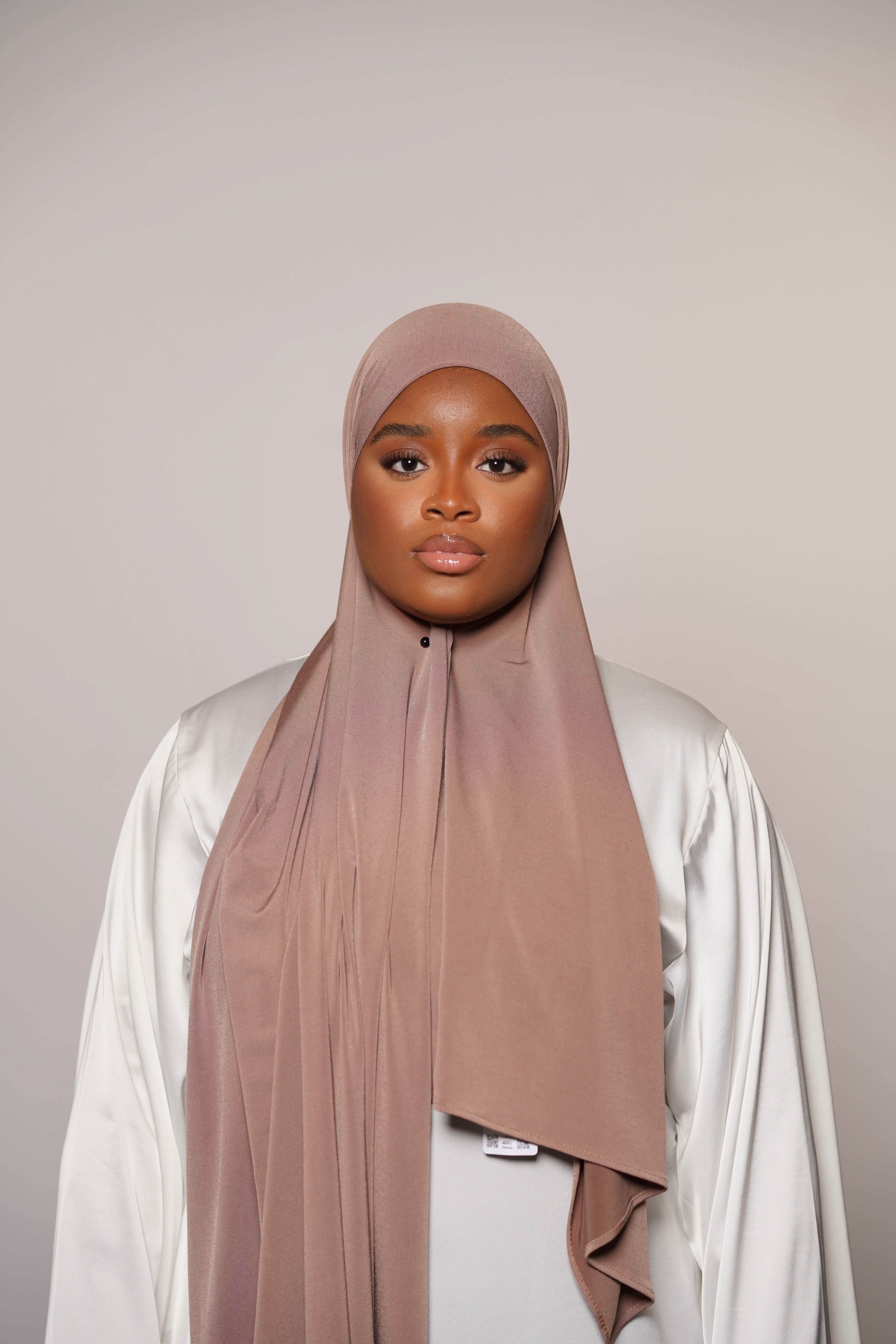 Satin Premium Jersey - nude peach - Losyana.Shop