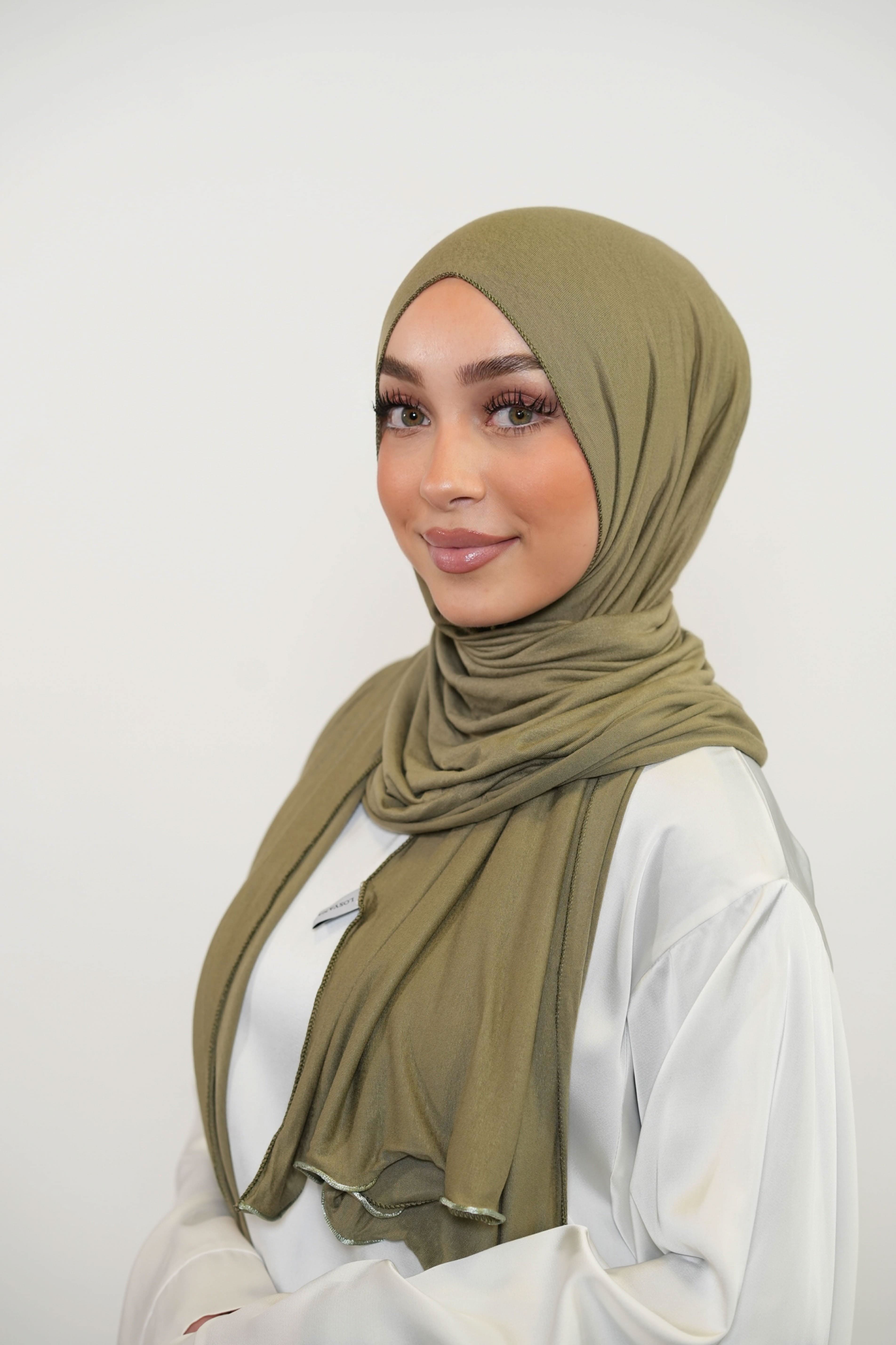 Jersey Line - khaki green - Losyana.Shop