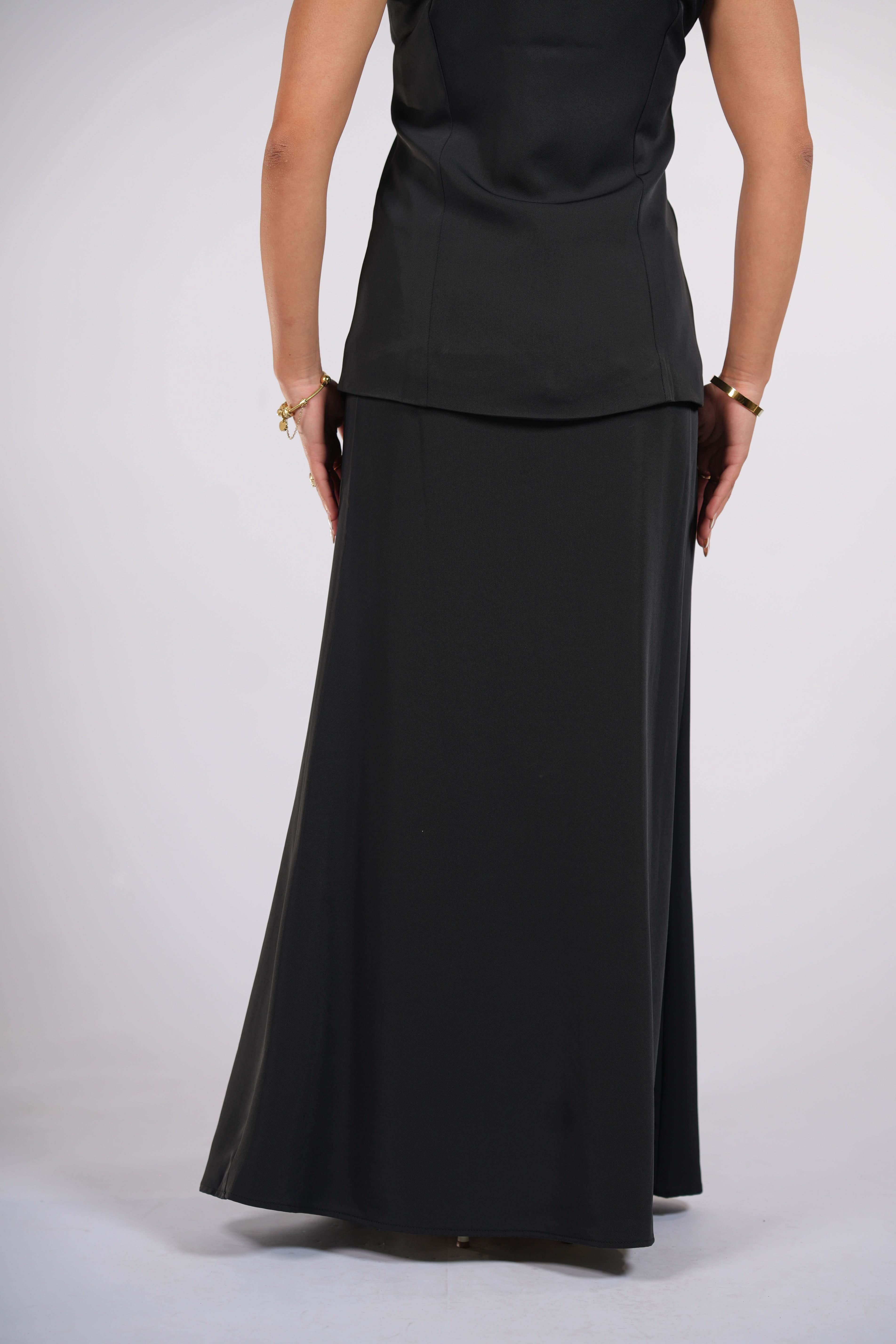 old vienna skirt - black - Losyana.Shop