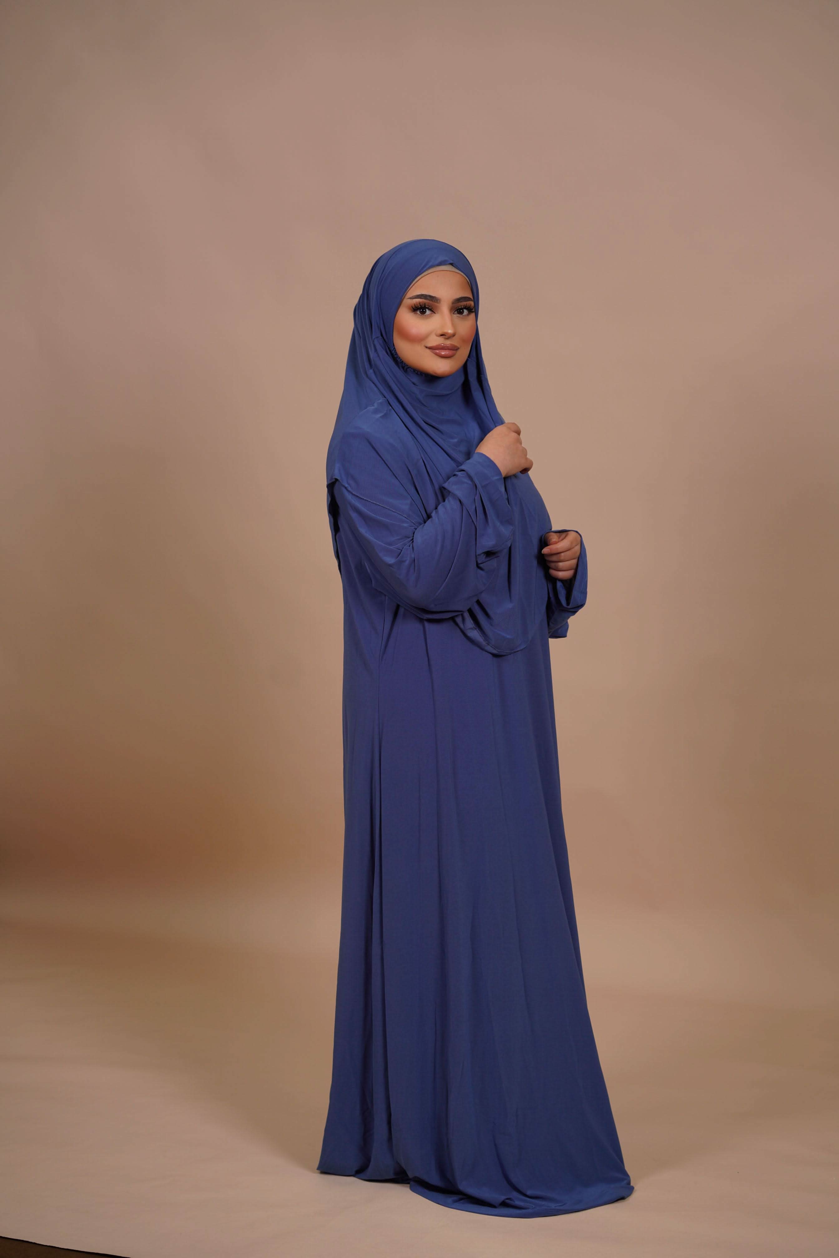 Premium Jersey Gebetskleidung - Blue - Losyana.Shop