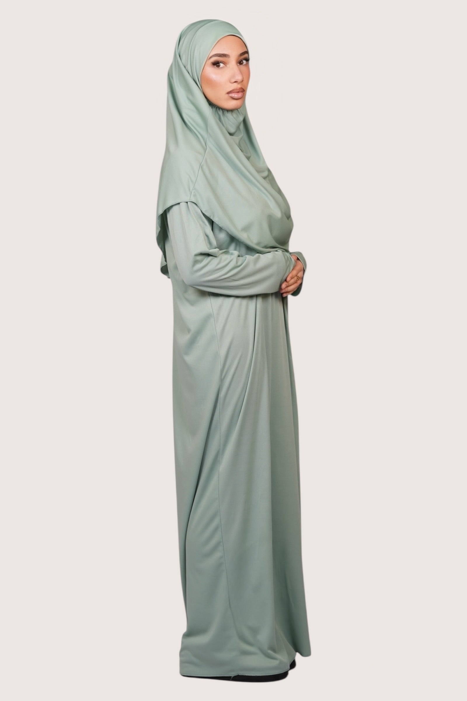 prayer dress jersey - mint