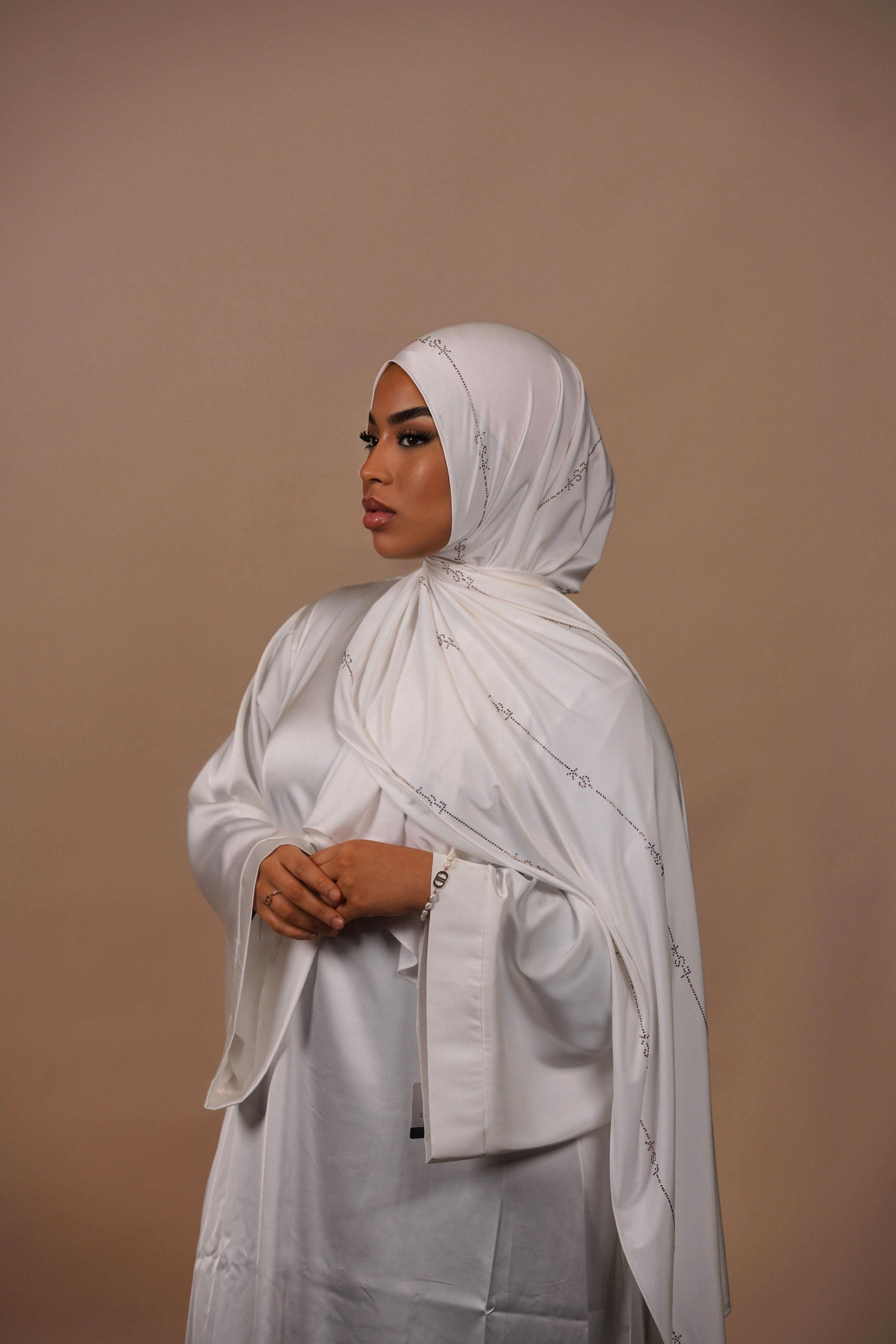 LSY Satin Premium Jersey - white - Losyana.Shop
