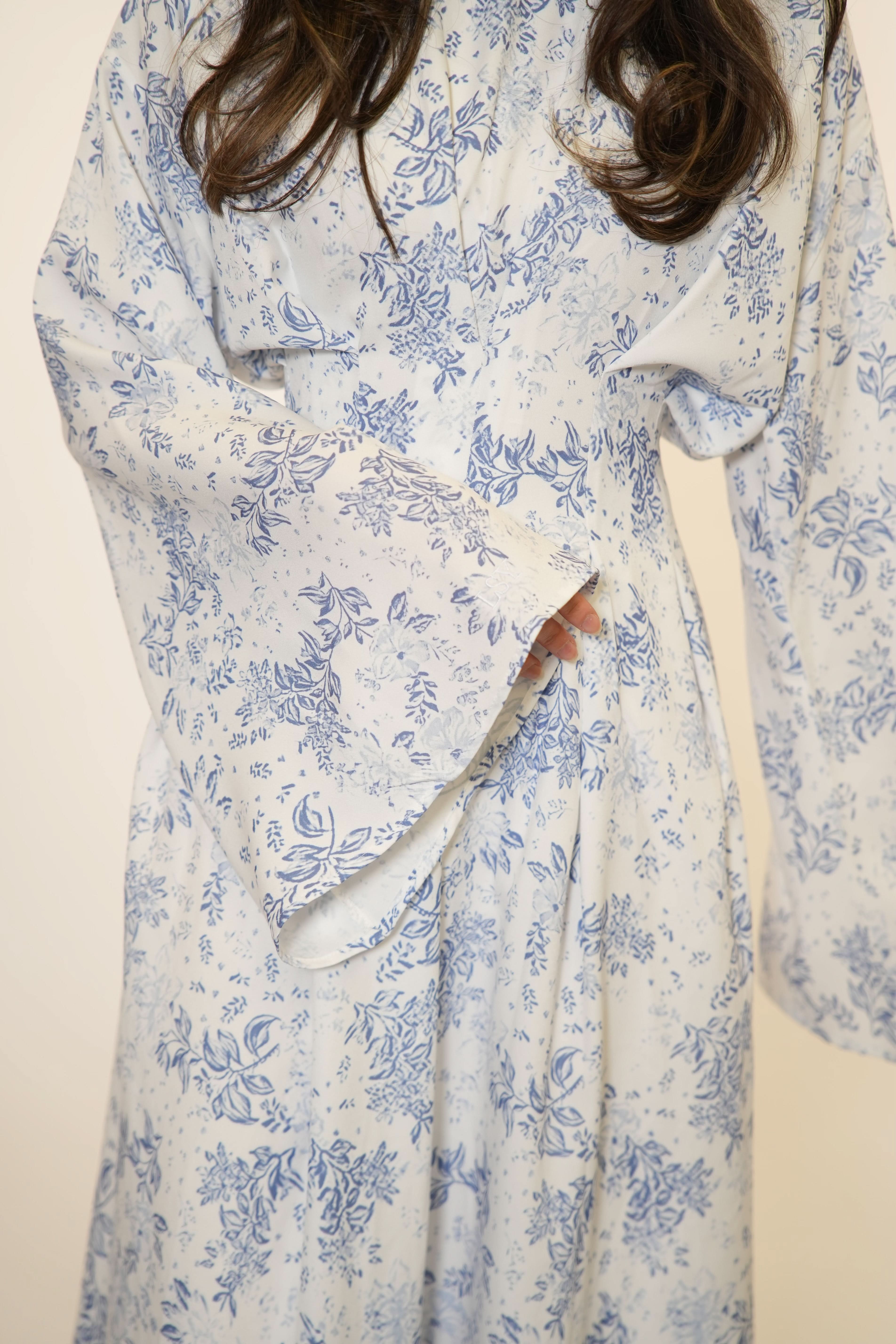 LA BALLEZA CORSET DRESS - AMALFI GARDEN - Losyana.Shop