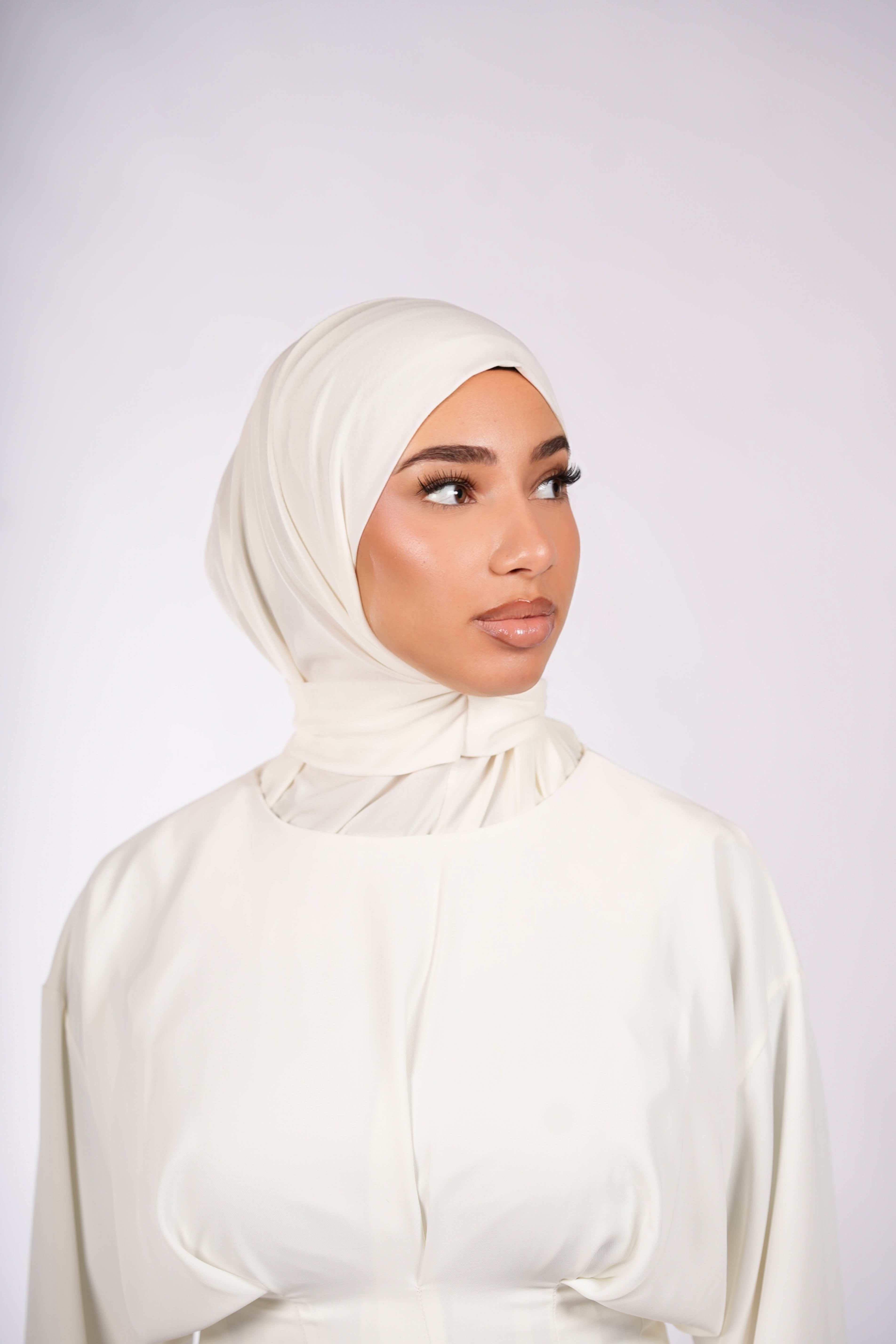 Instant Hijab - white