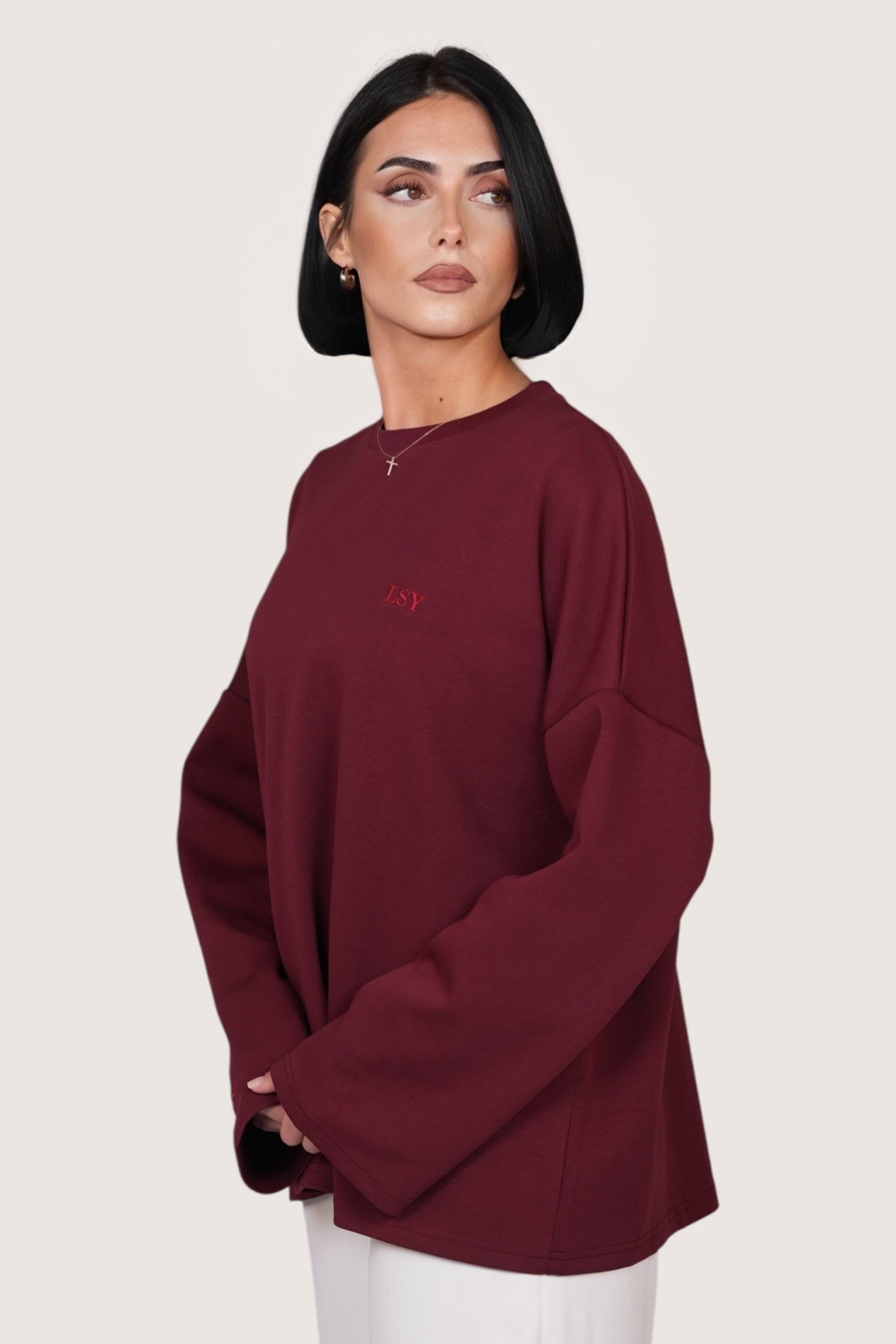 LSY longsleeve - bordeaux