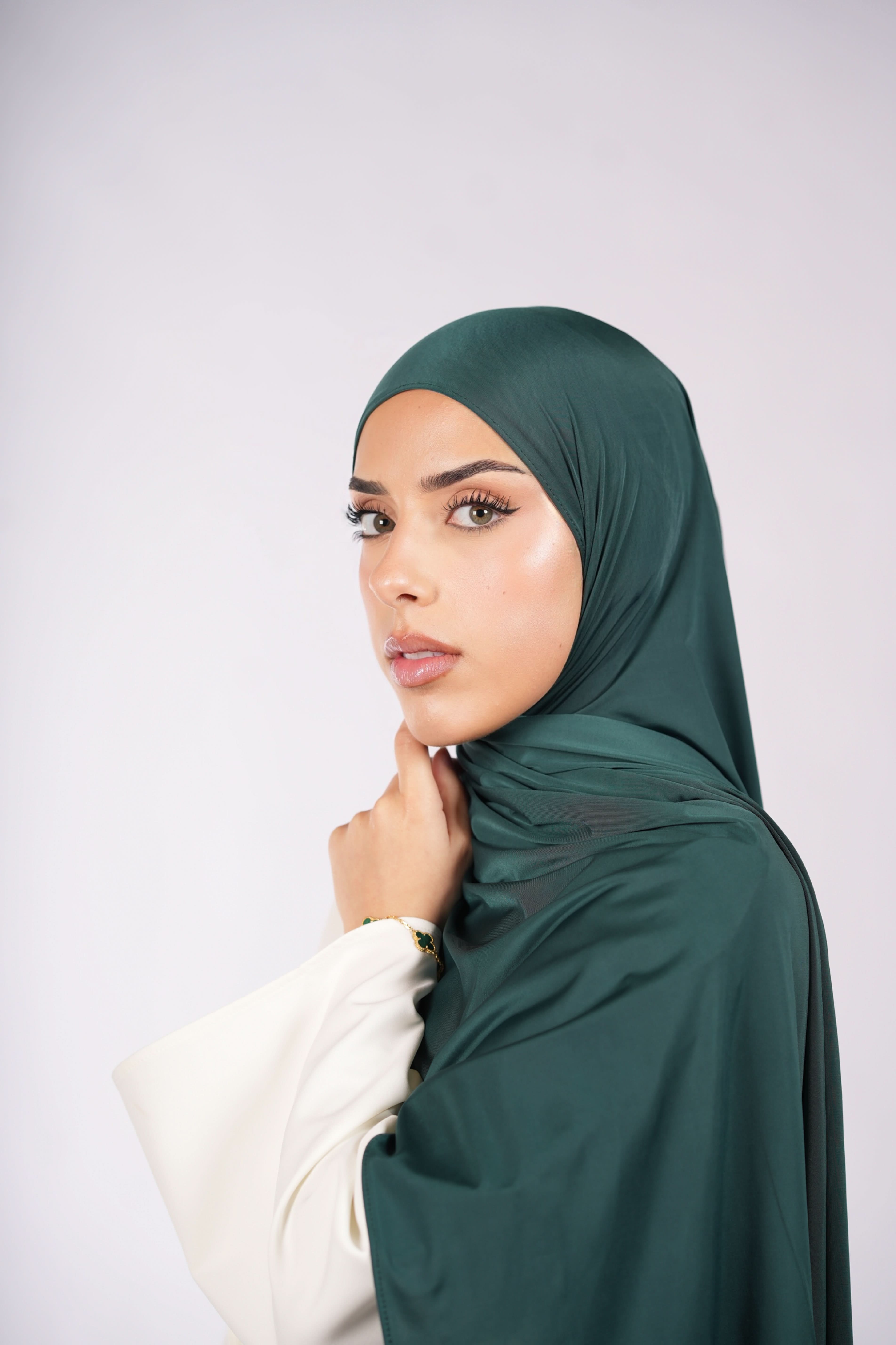 Jersey liquide - Vert royal