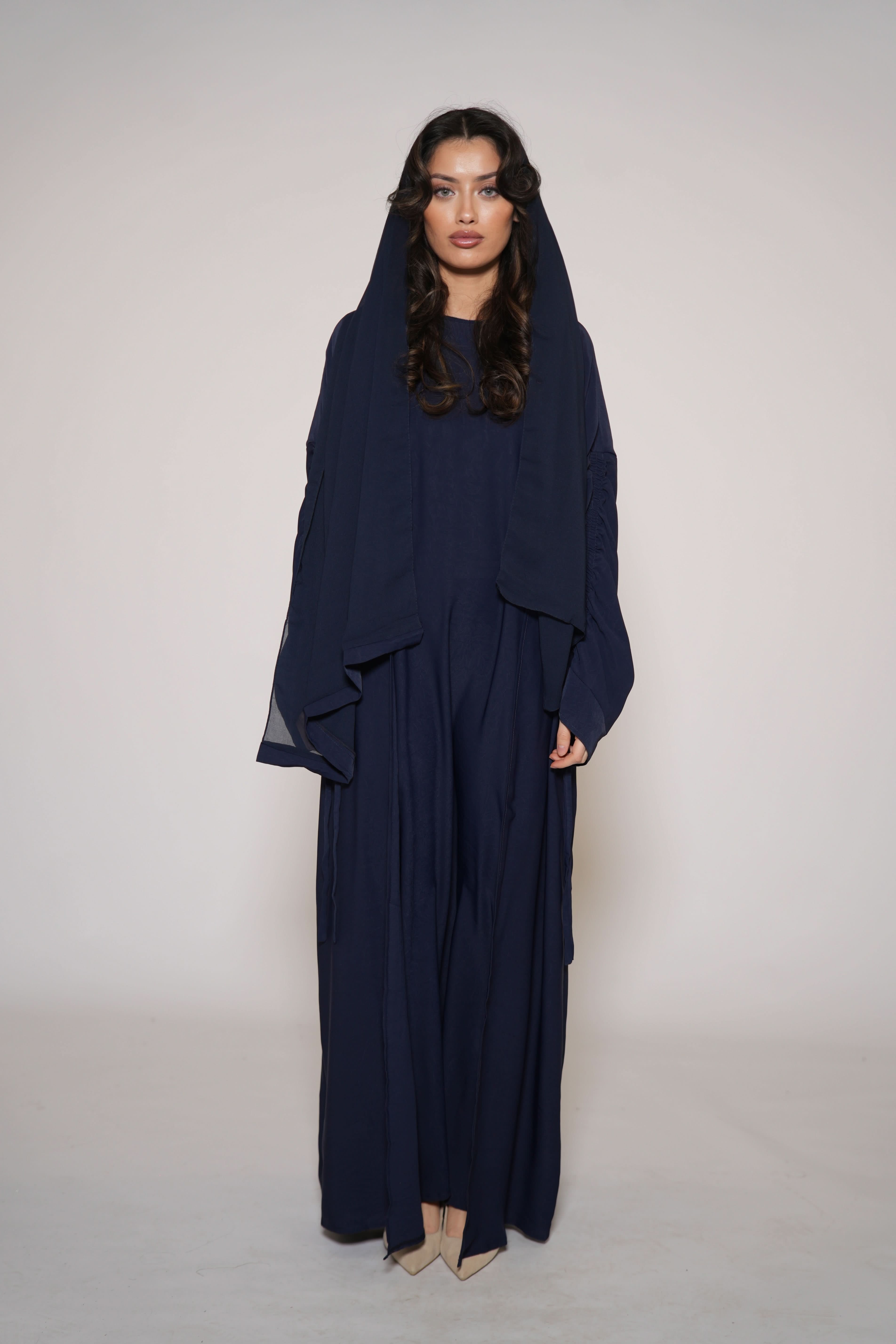 daily Abaya - navy - Losyana.Shop