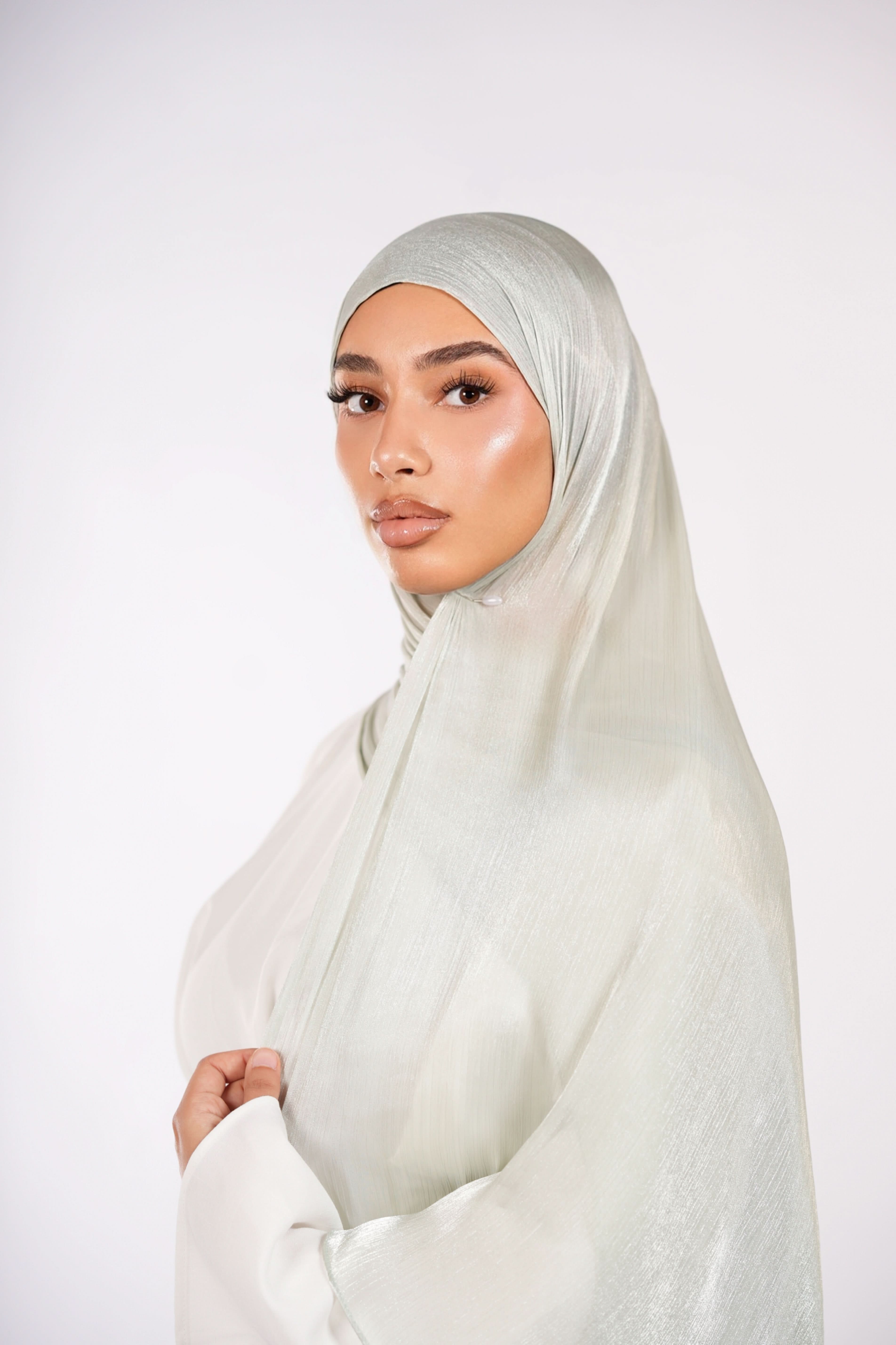 Organza Hijab - Mint - Losyana.Shop