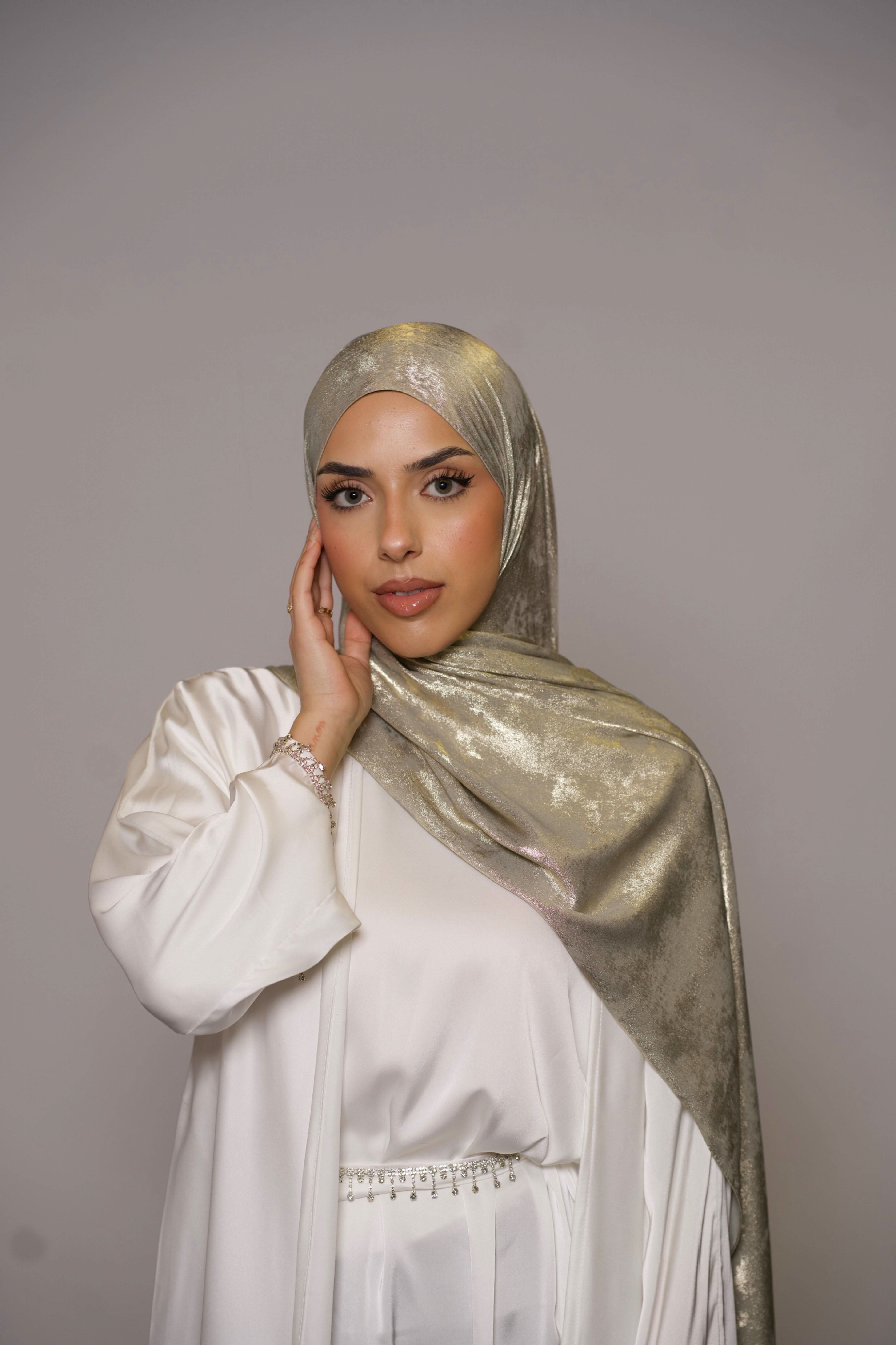 Shine Deluxe - golden green - Losyana.Shop