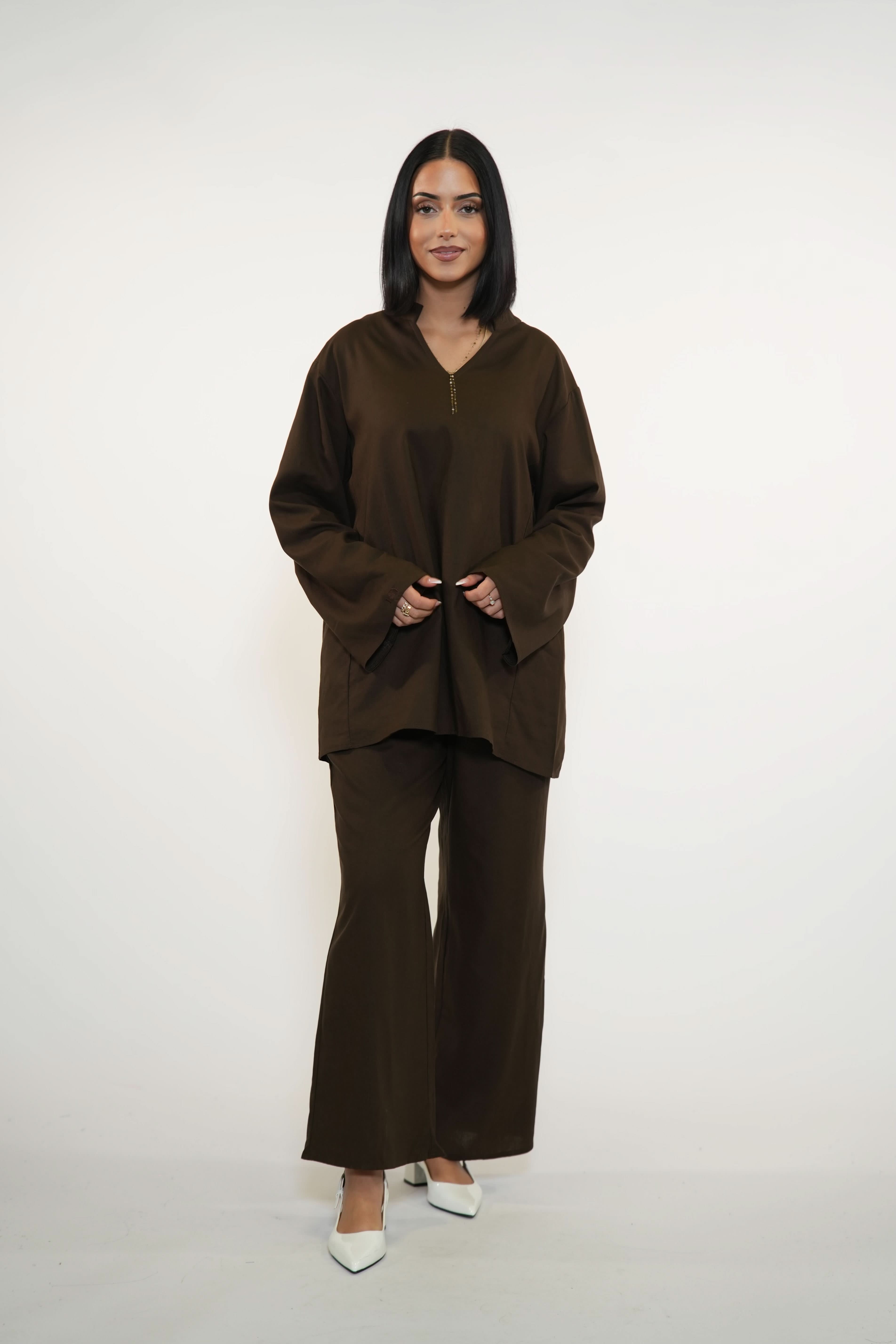 SICILIAN BREEZE SET - BROWN SUGAR - Losyana.Shop