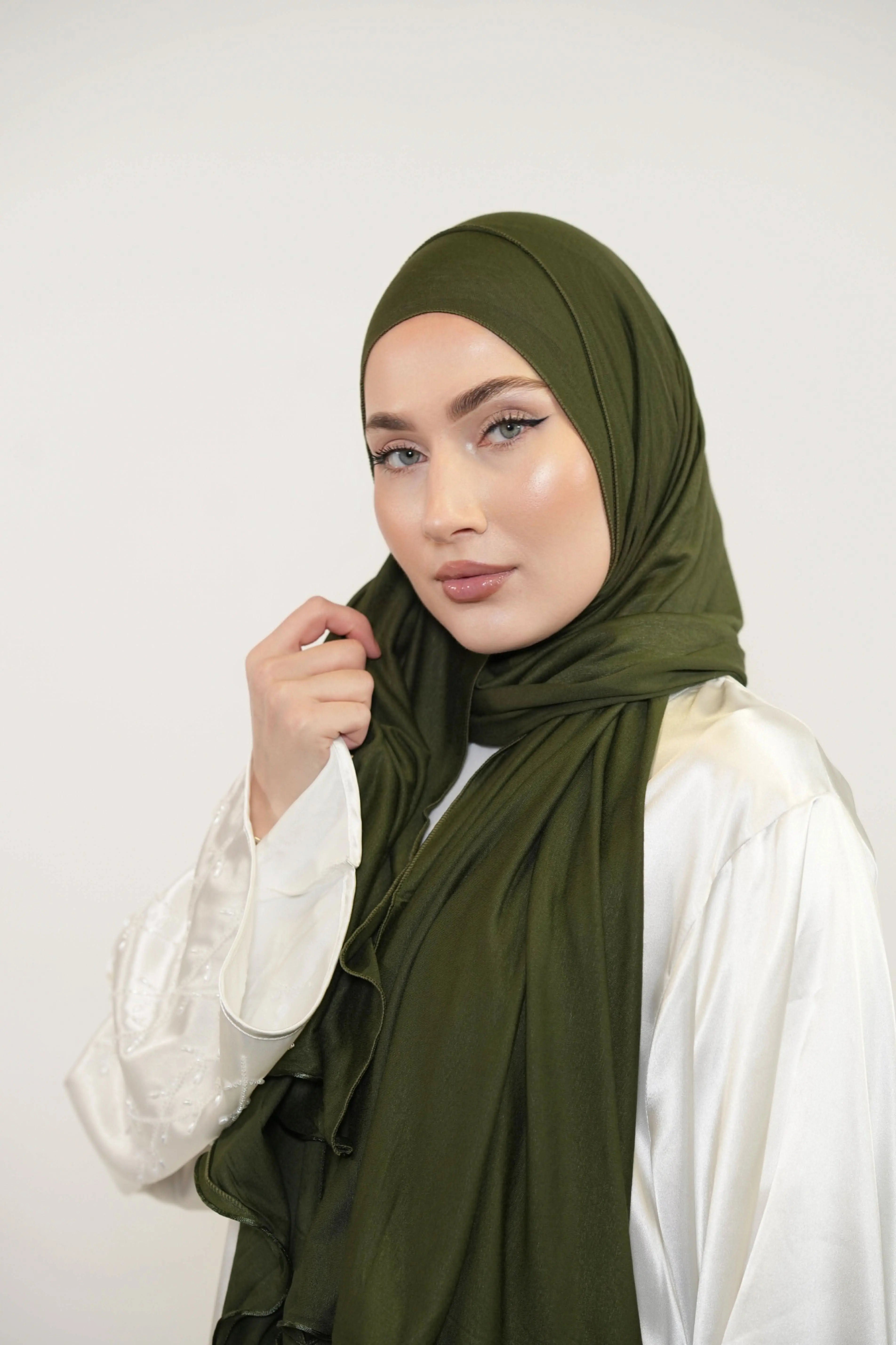 Jersey Line - Olive - Losyana.Shop