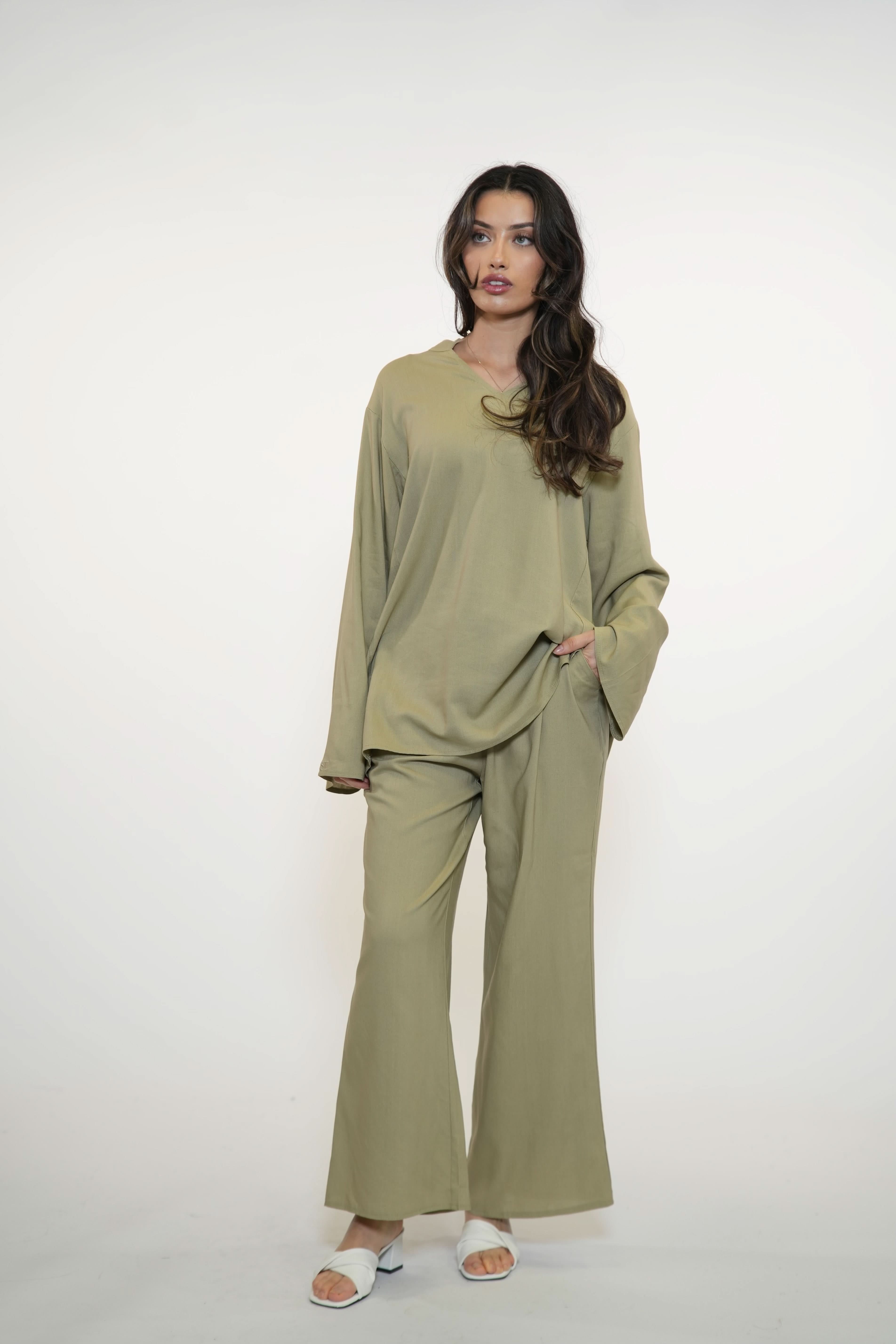 SICILIAN BREEZE SET - PISTACHIO - Losyana.Shop