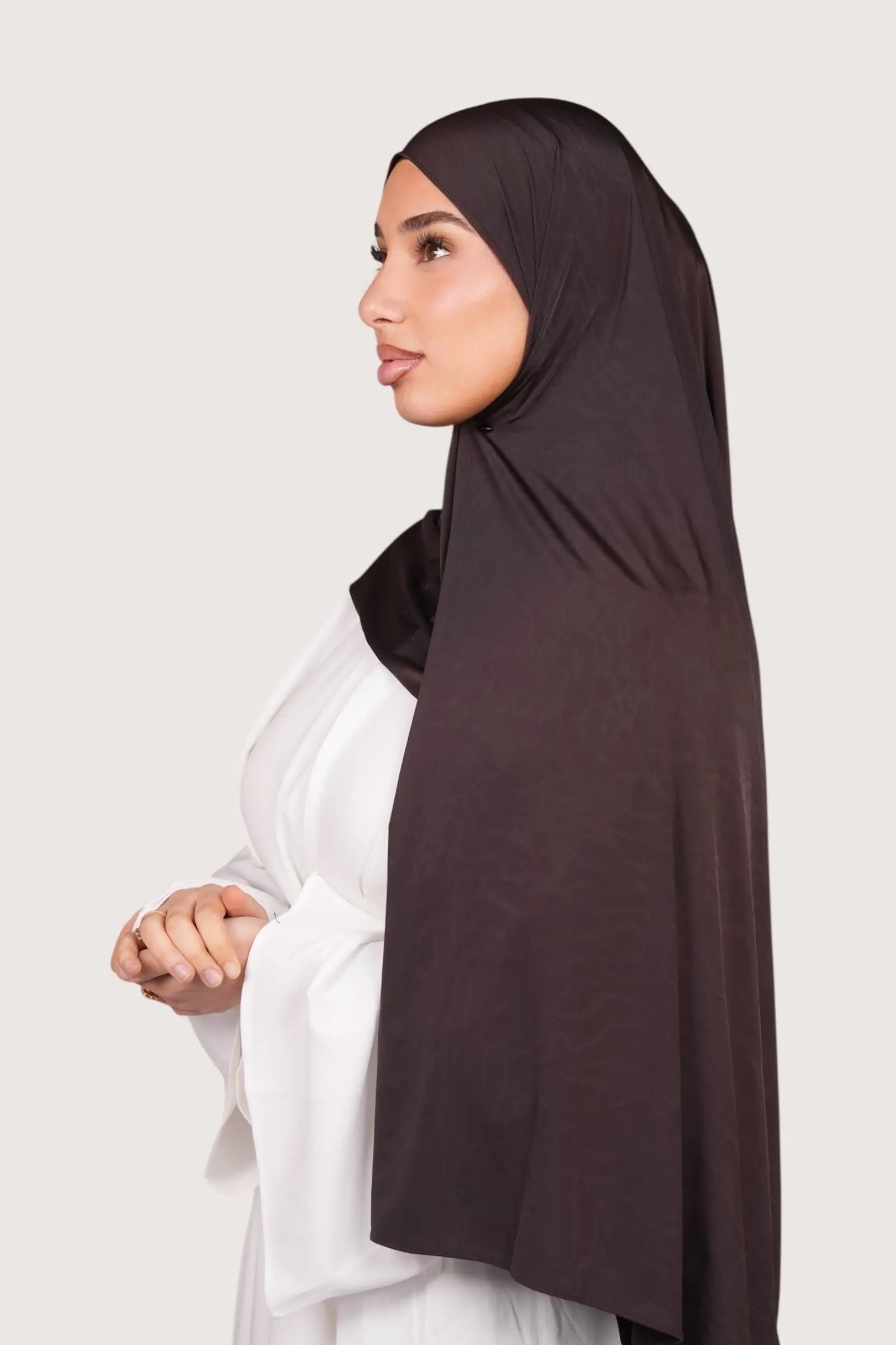 Liquid Jersey - Smokey chocolate - Losyana.Shop