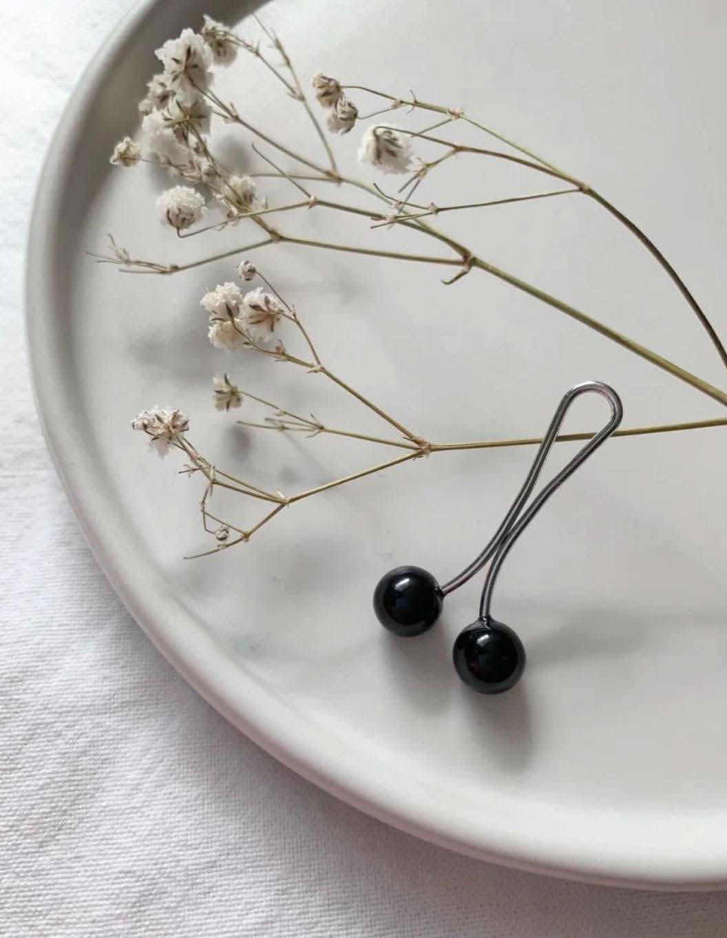 Hijab clip - black - Losyana.Shop