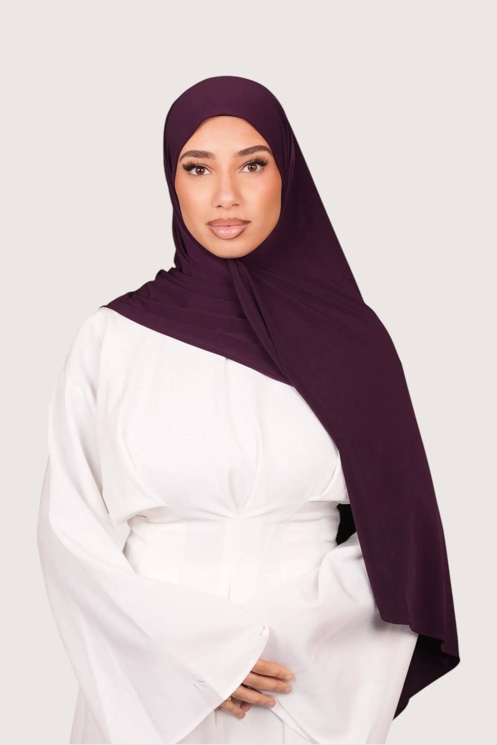 Premium Jersey - eggplant - Losyana.Shop