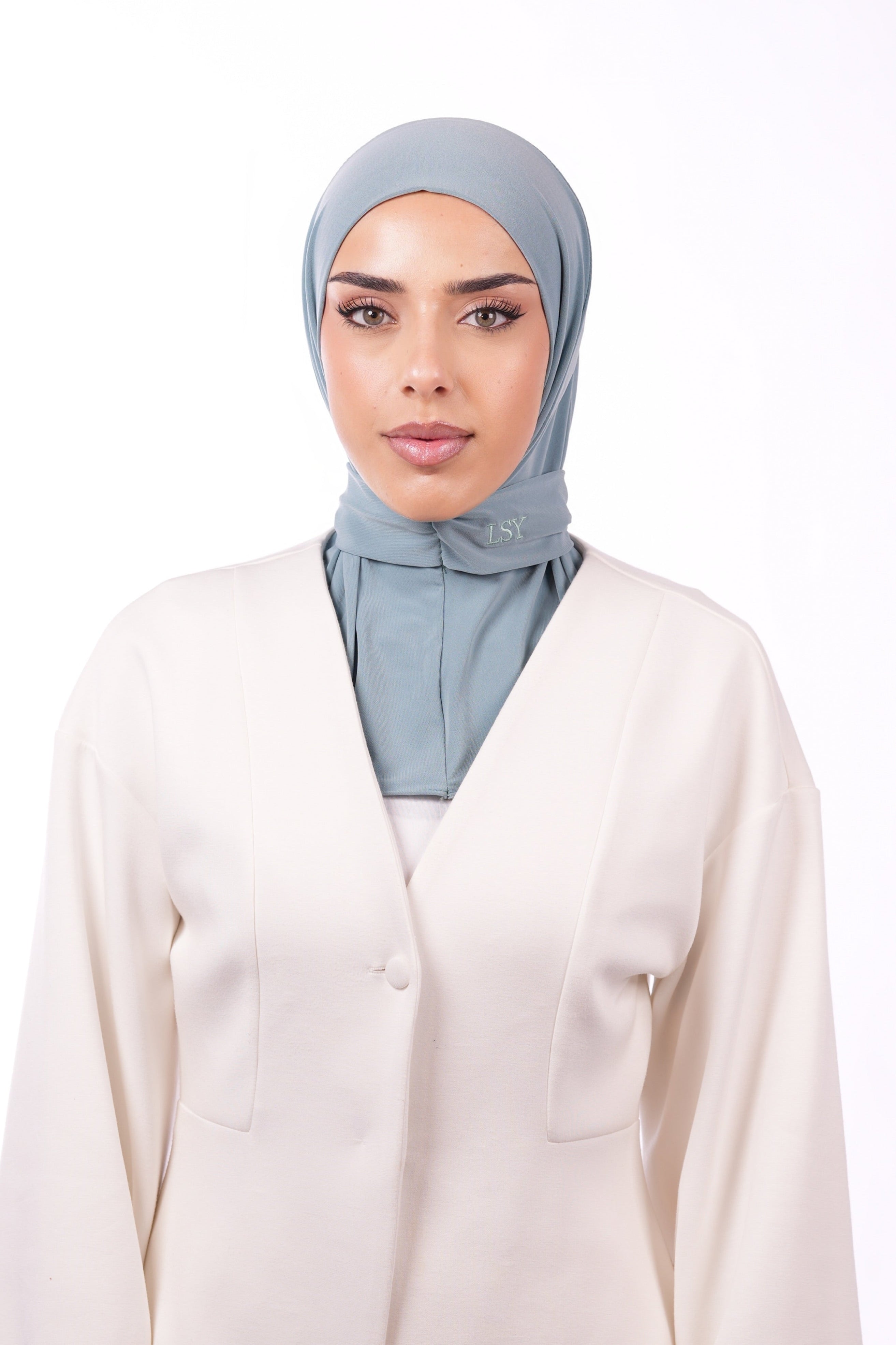 Instant Hijab - baby blue