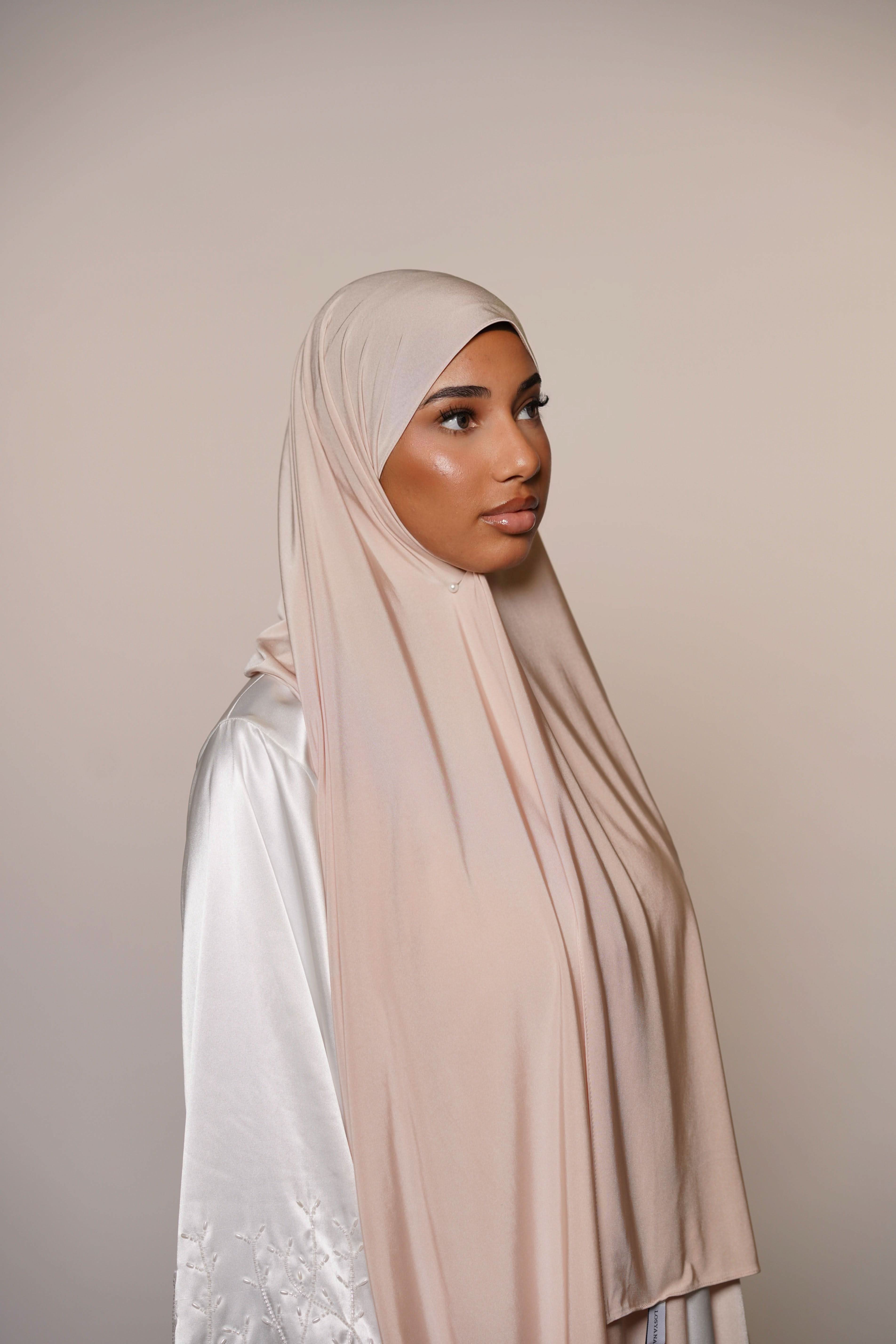 Satin Premium Jersey - beige - Losyana.Shop