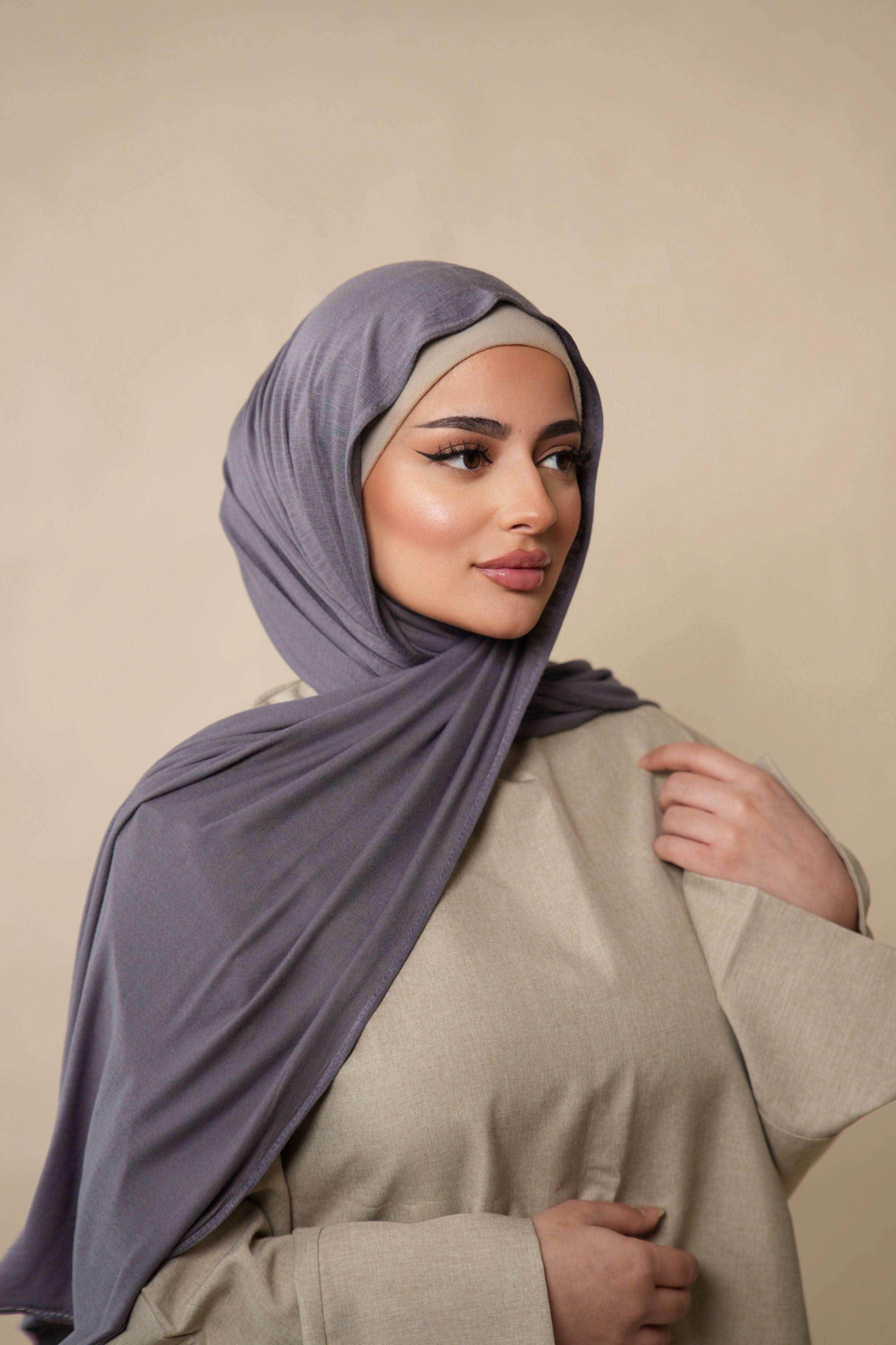 Bamboo Jersey - dark grey - Losyana.Shop